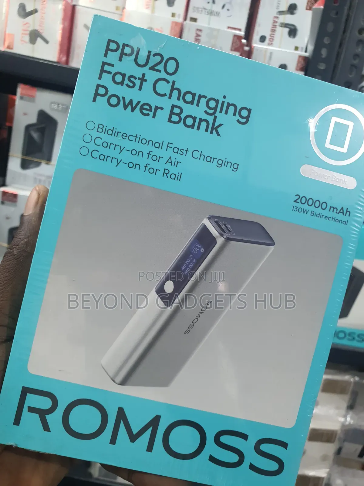 Romoss Ppu20 20,000mah Fast Charging Power Bank