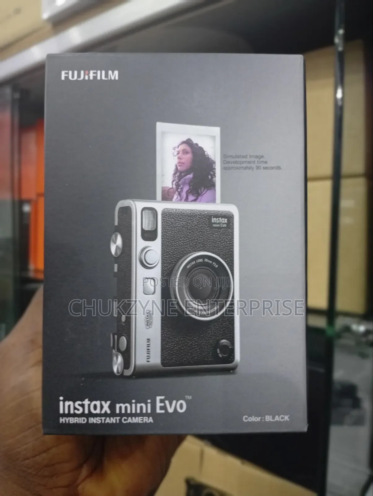 Fuji Film Instax Mini Evo Black Colour