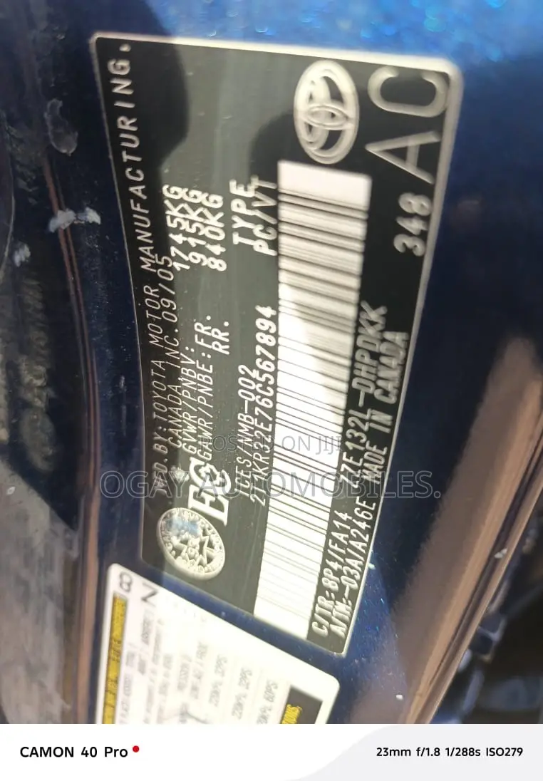 Toyota Matrix 2006 Blue