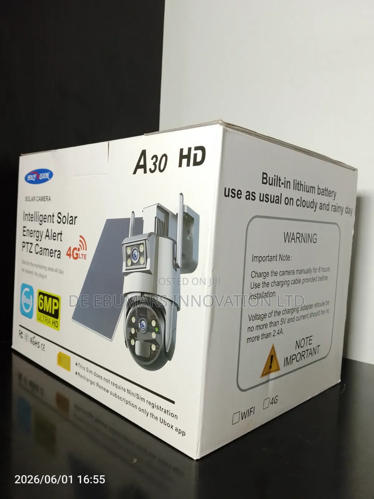 Hd Dual Lens Solar PTZ Camera