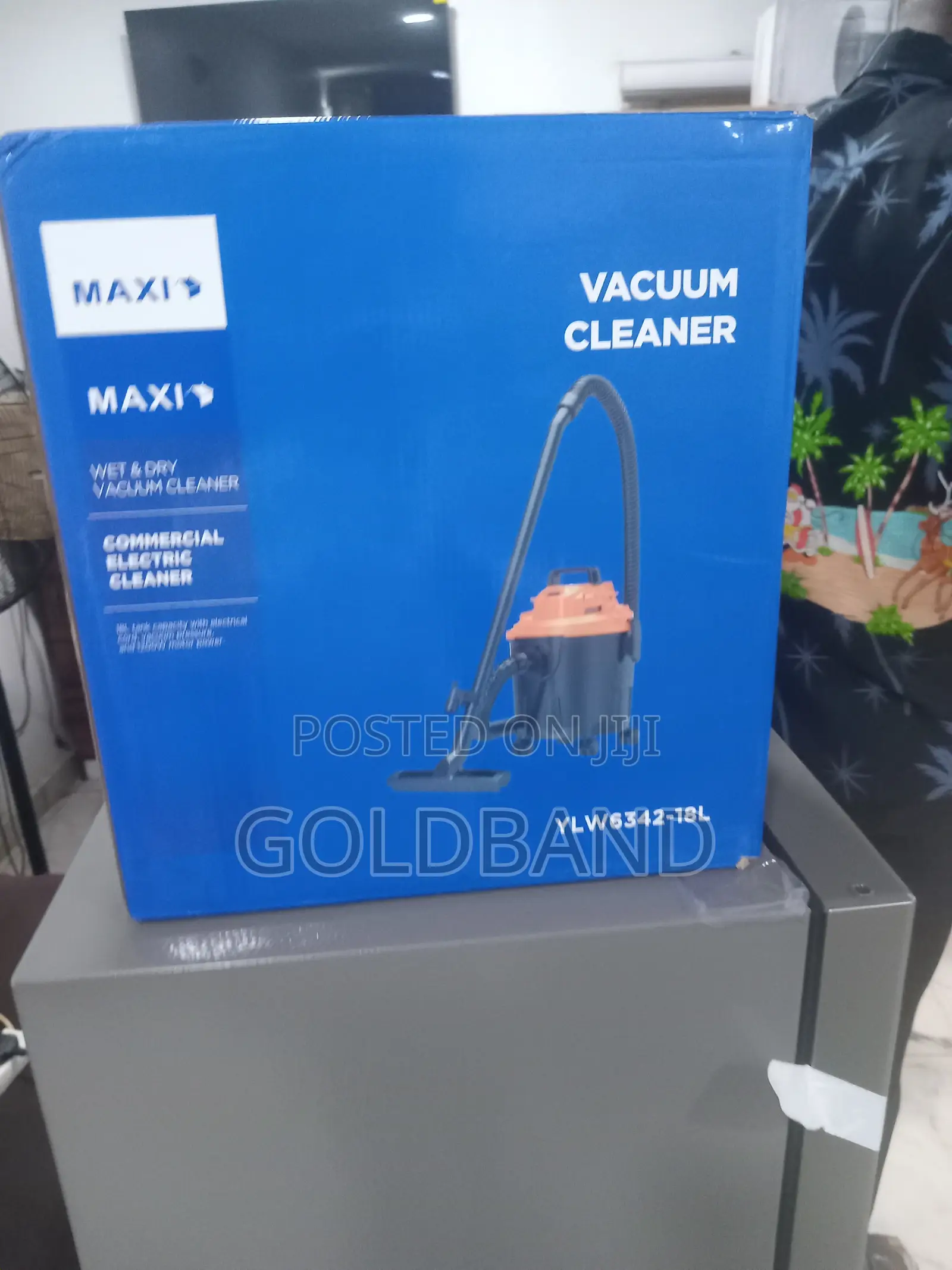 Maxi Portable Wet Dry Vacuum 18l