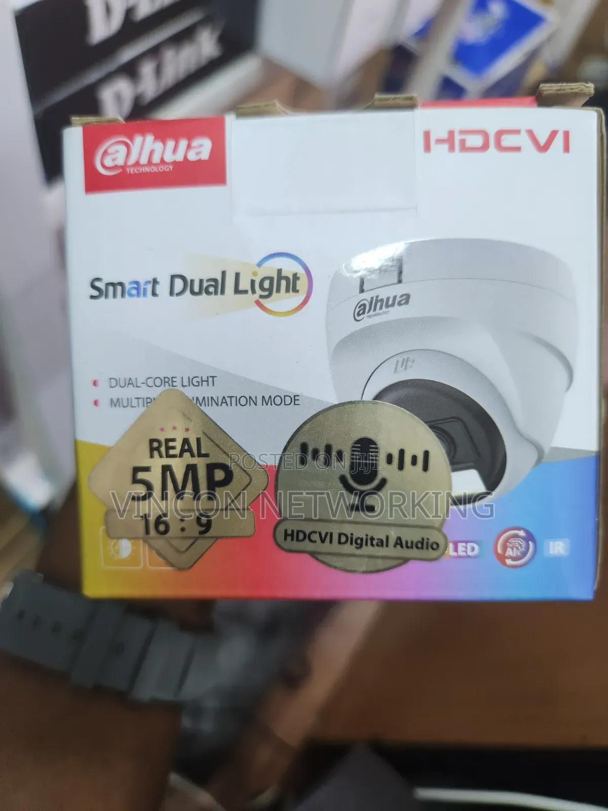 Dahua 5mp Analog Indoor Camera (Audio Color)