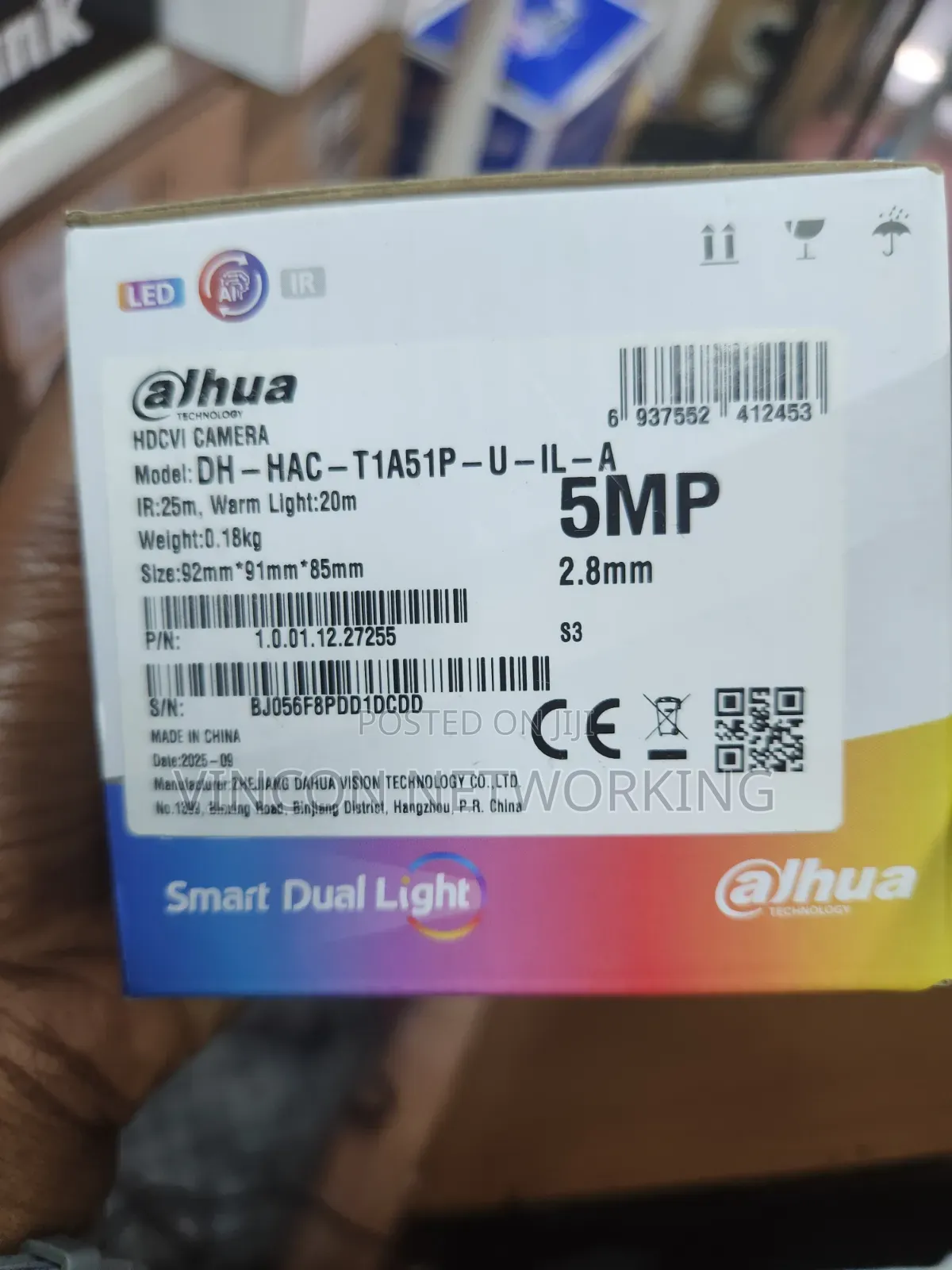 Dahua 5mp Analog Indoor Camera (Audio Color)