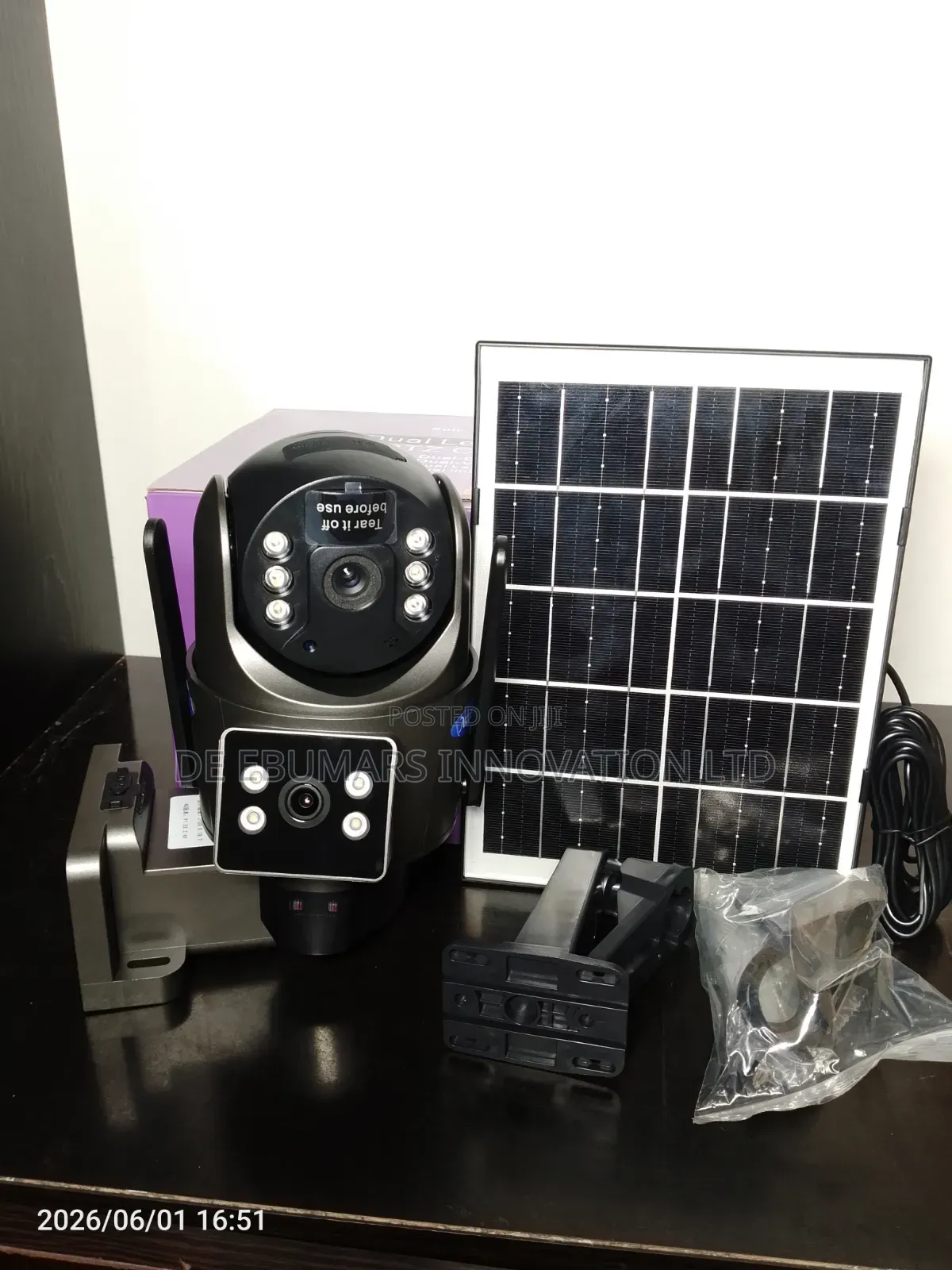 4g Dual Lens Solar PTZ Camera