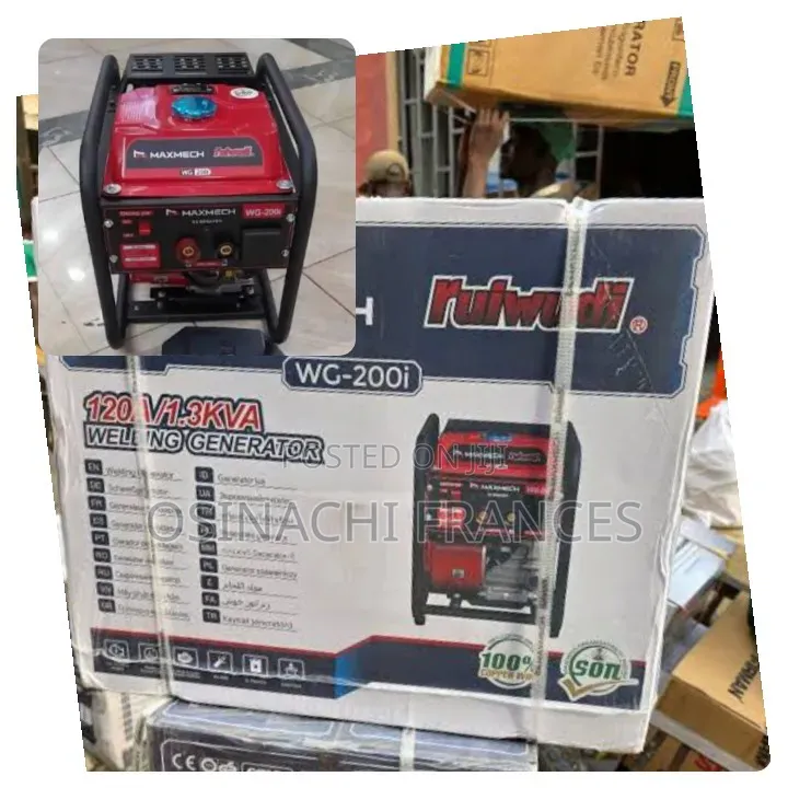 Maxmech Gasoline Welding Generator 120amps