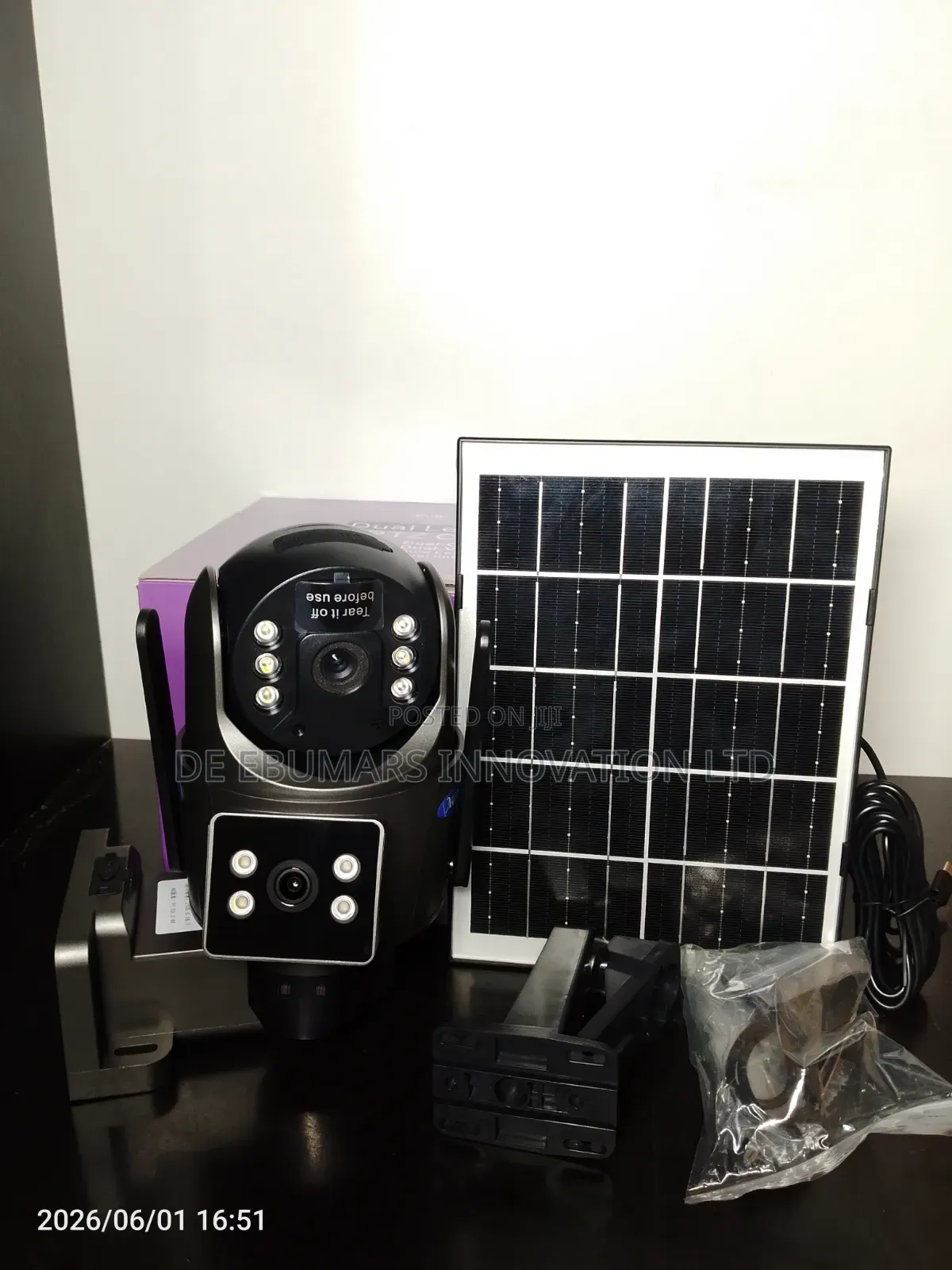 4g Dual Lens Solar PTZ Camera