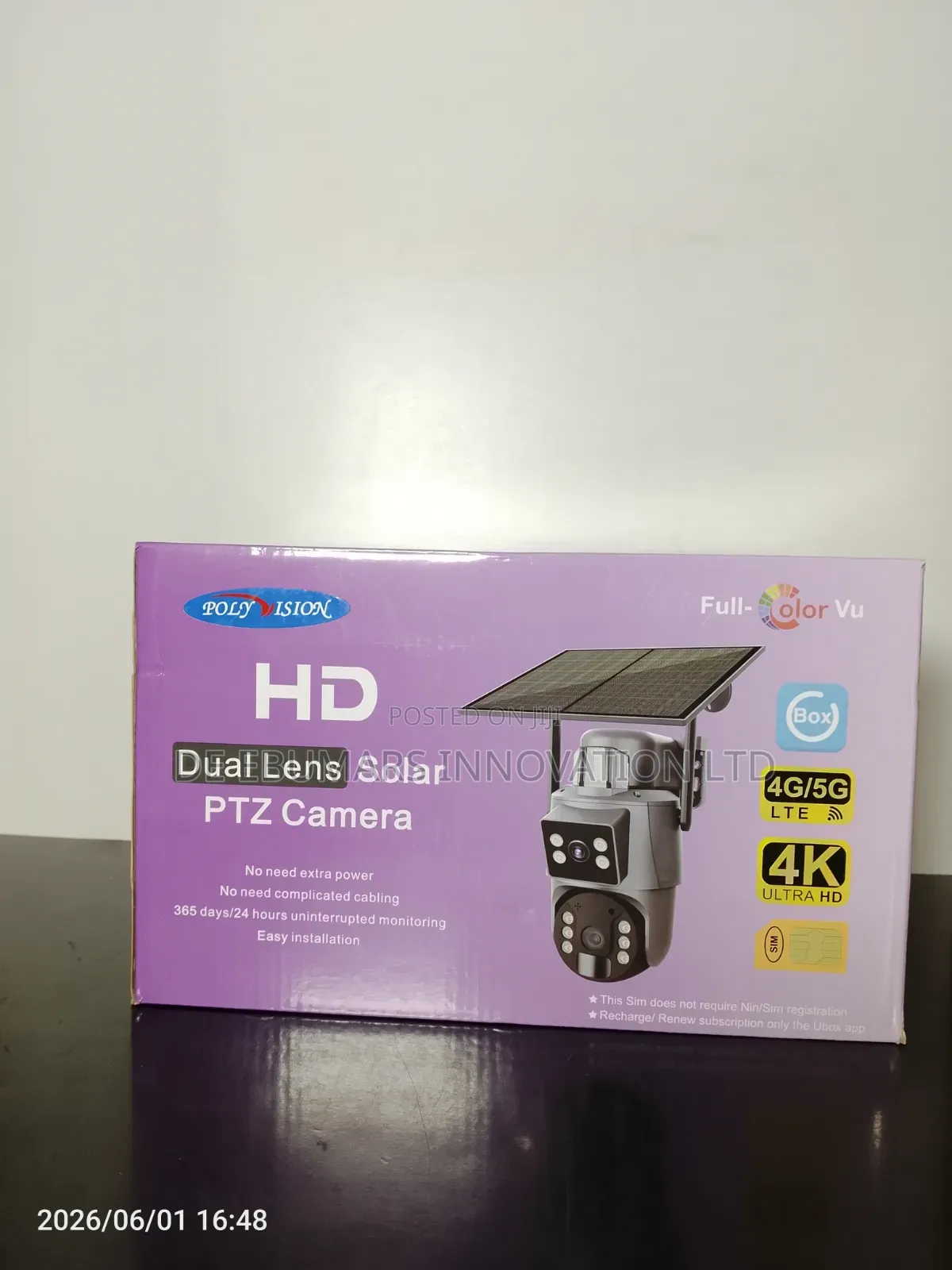 4g Dual Lens Solar PTZ Camera