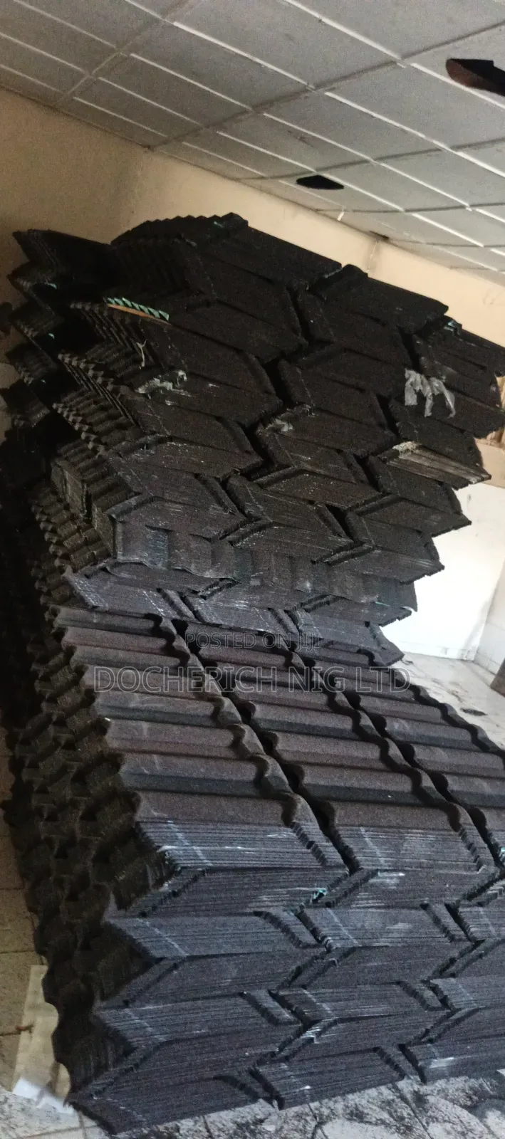Docherich Milano Red and Black Stone Coated Roofing