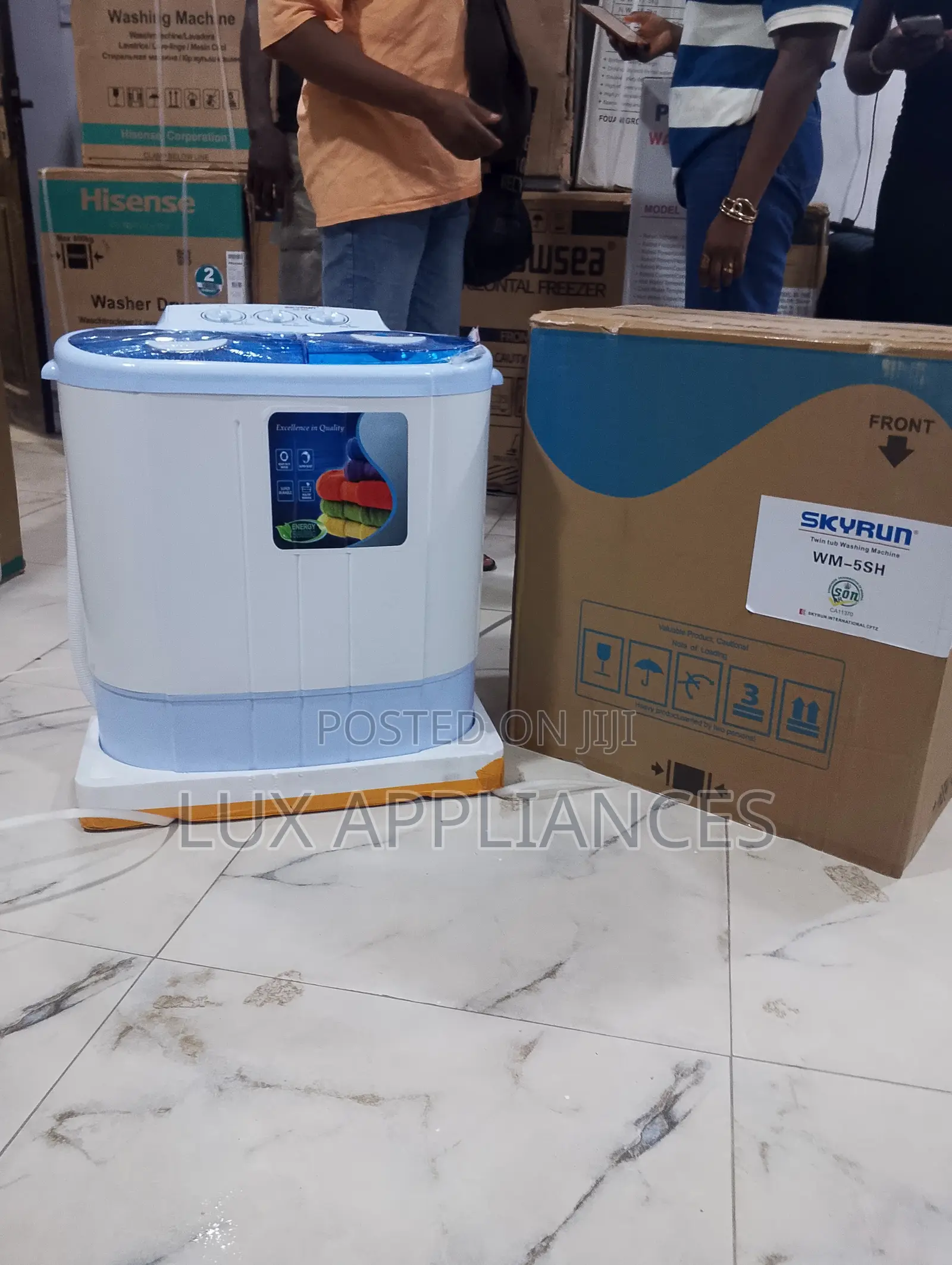 Skyrun 5kg Portable Washing Machine for Quick Wash Cycles