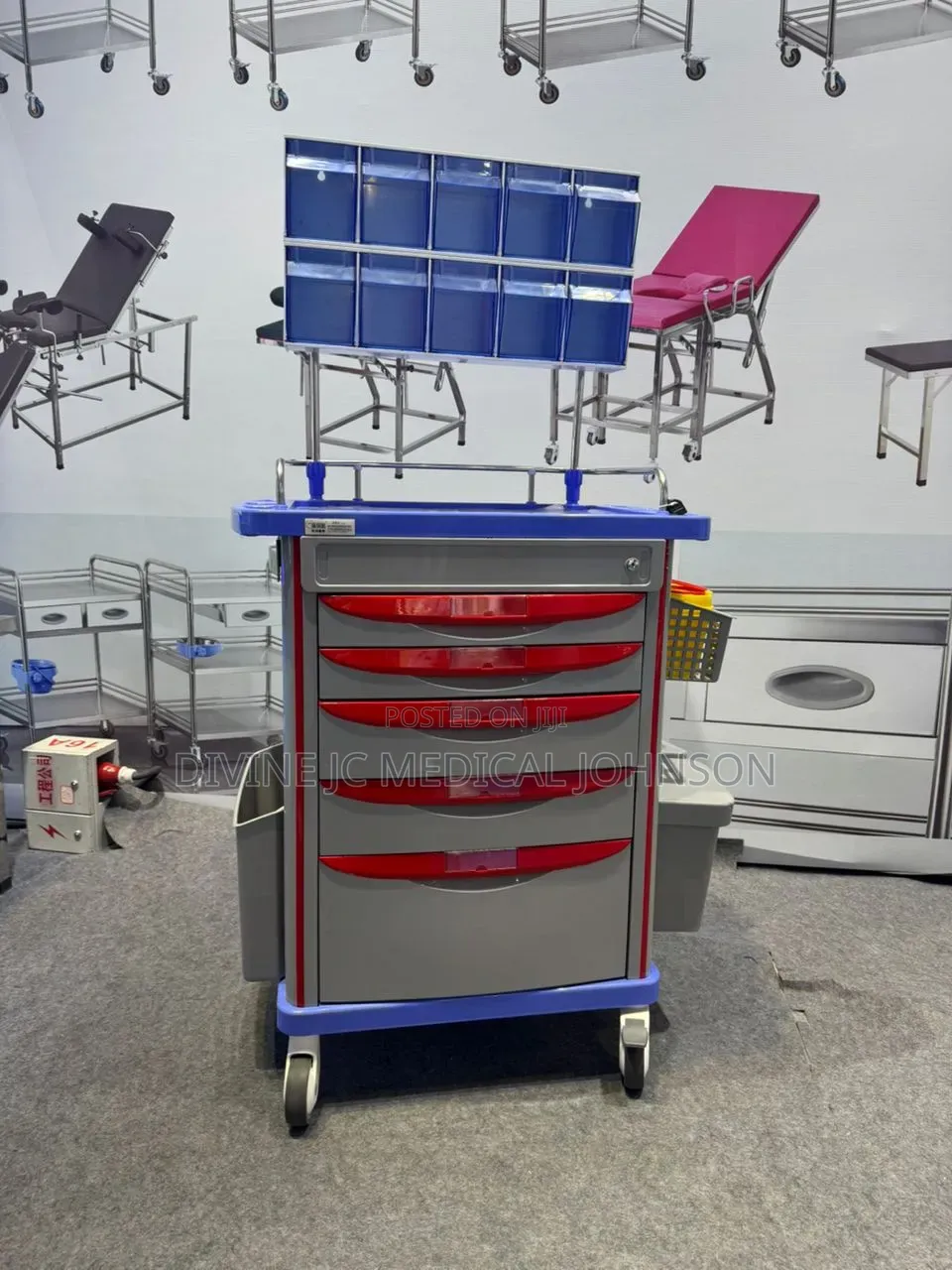 Emergency Crash Cart