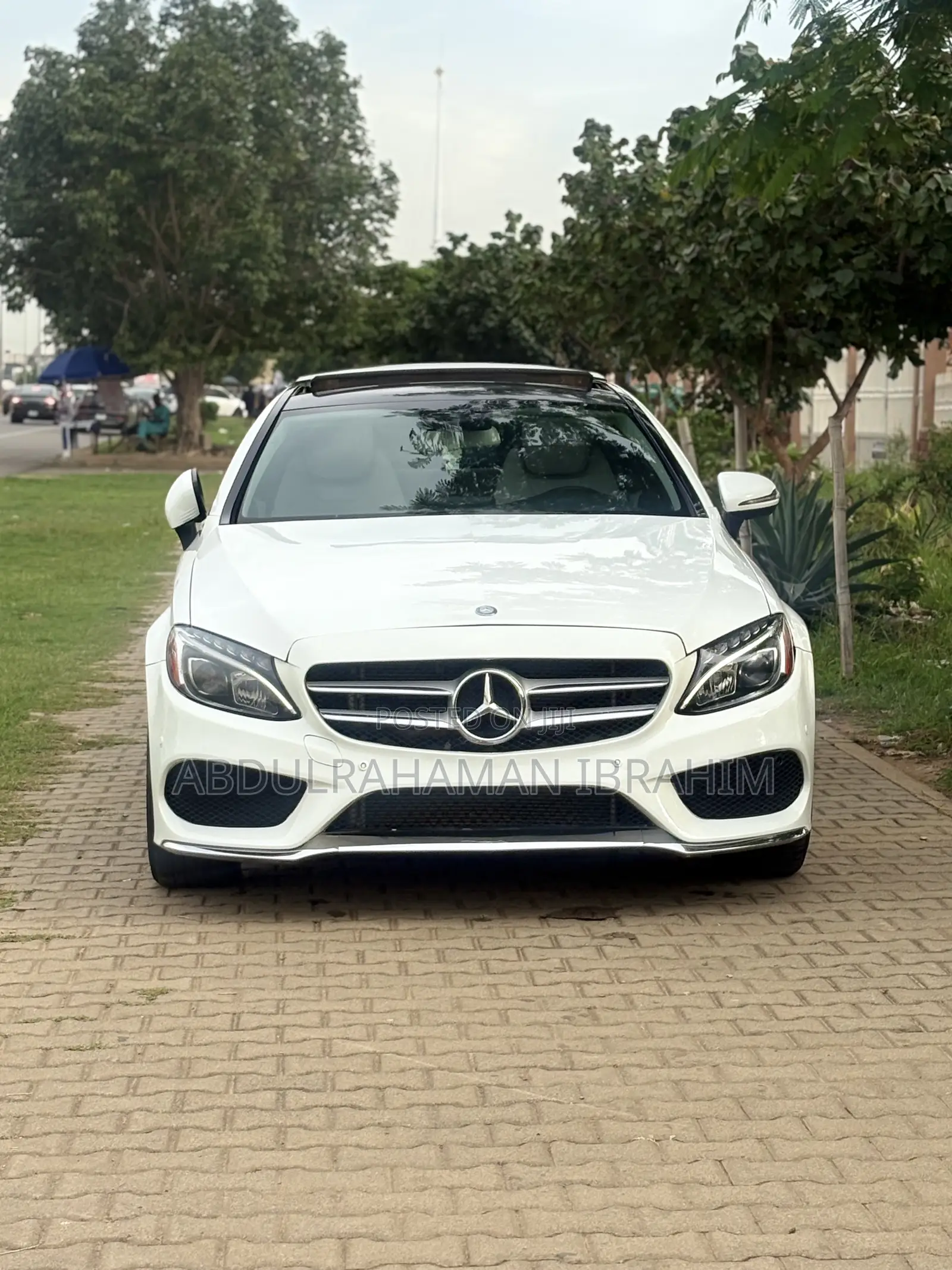 Mercedes-Benz C300 Base 4Matic Coupe AWD (2.0L 4cyl 7A) 2017 White