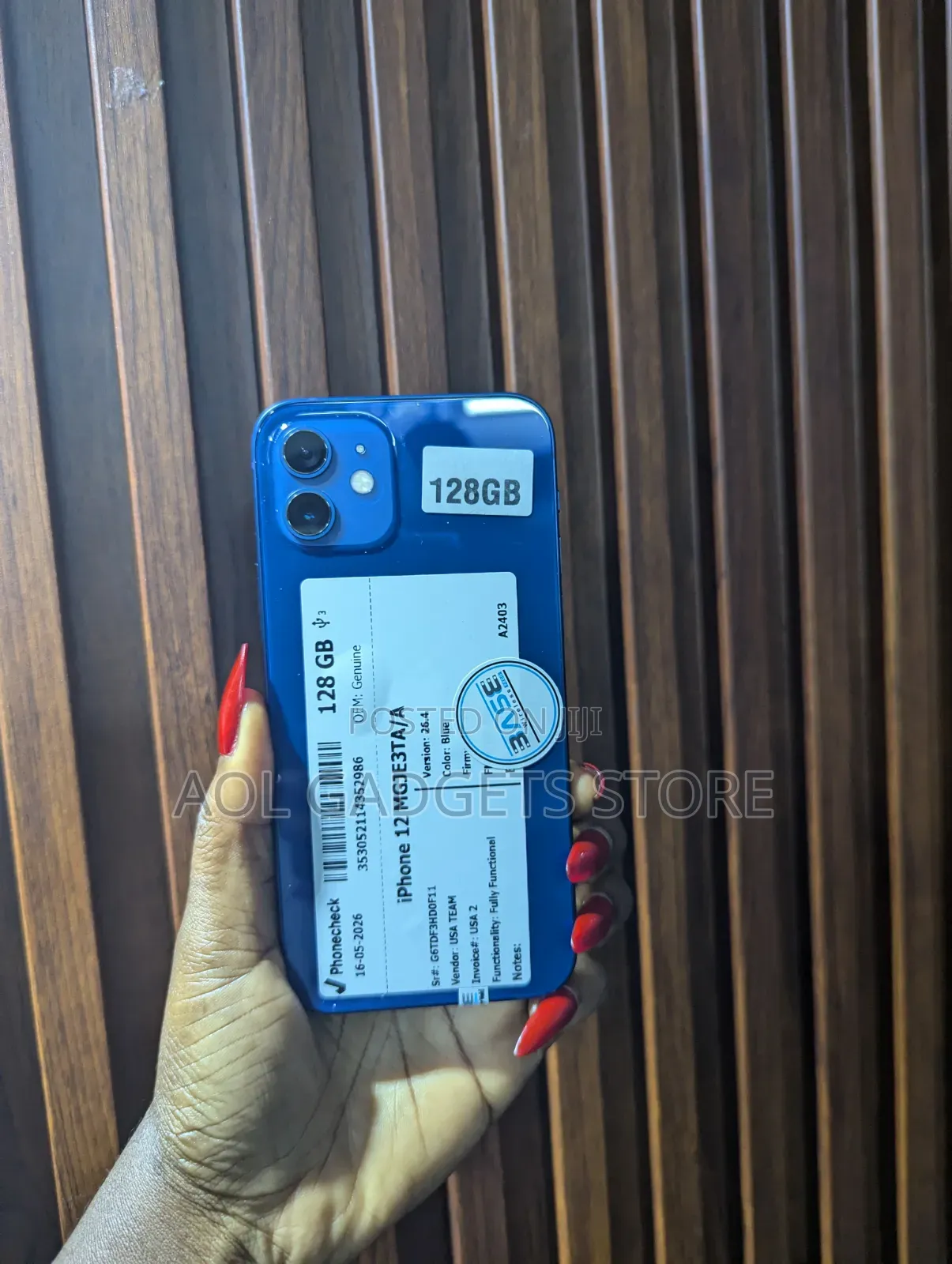 Apple iPhone 12 128 GB Blue