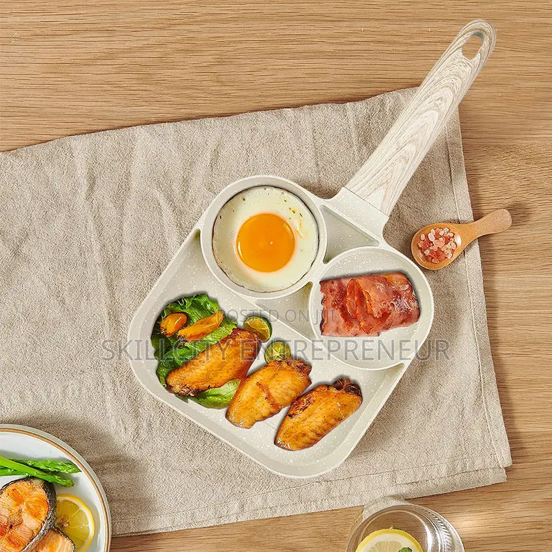 3 Hole Non Stick Fry Pan