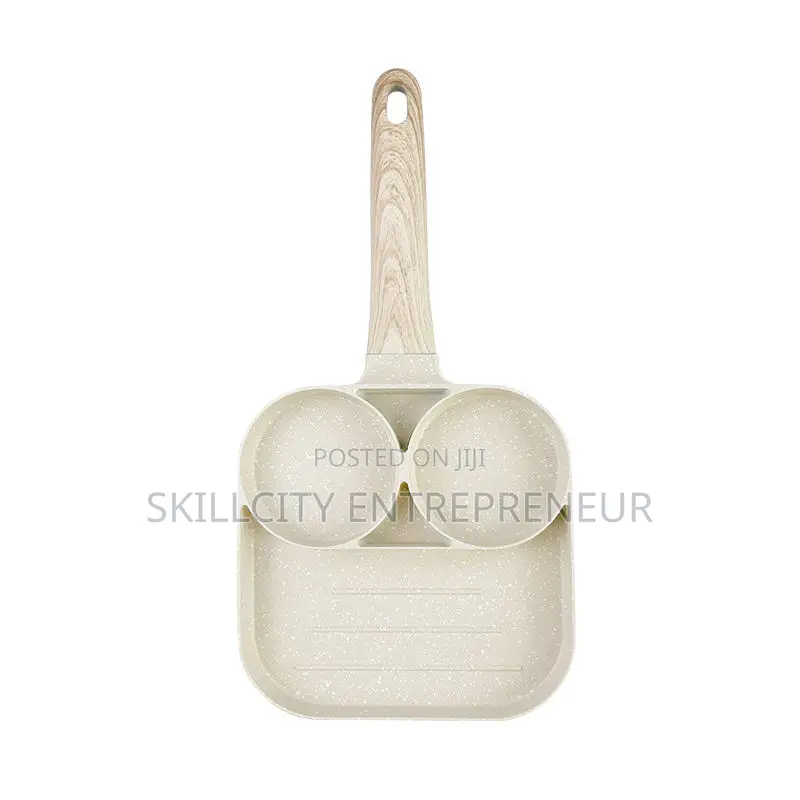 3 Hole Non Stick Fry Pan