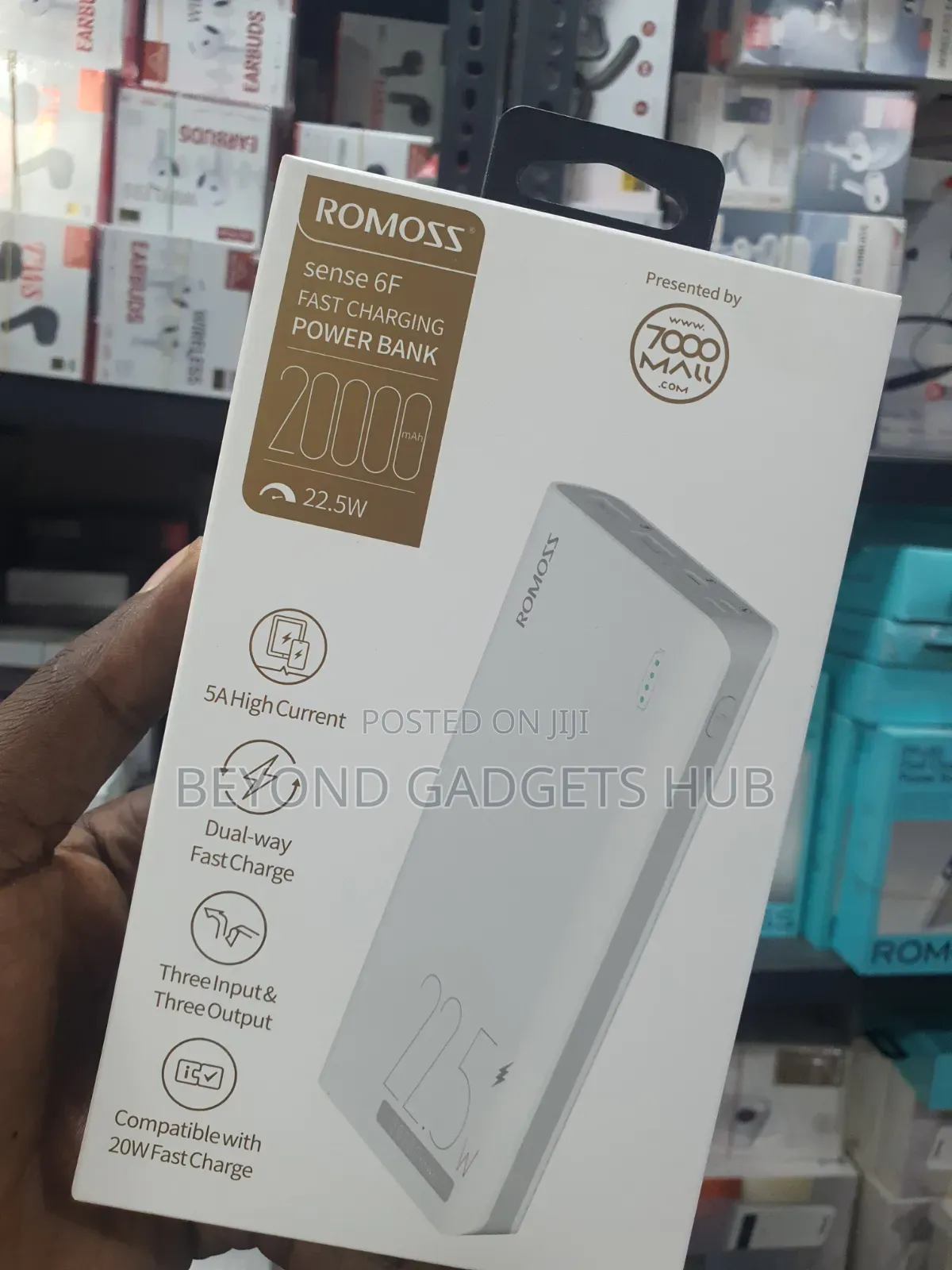 Romoss Sense 6f Fast Charging Power Bank