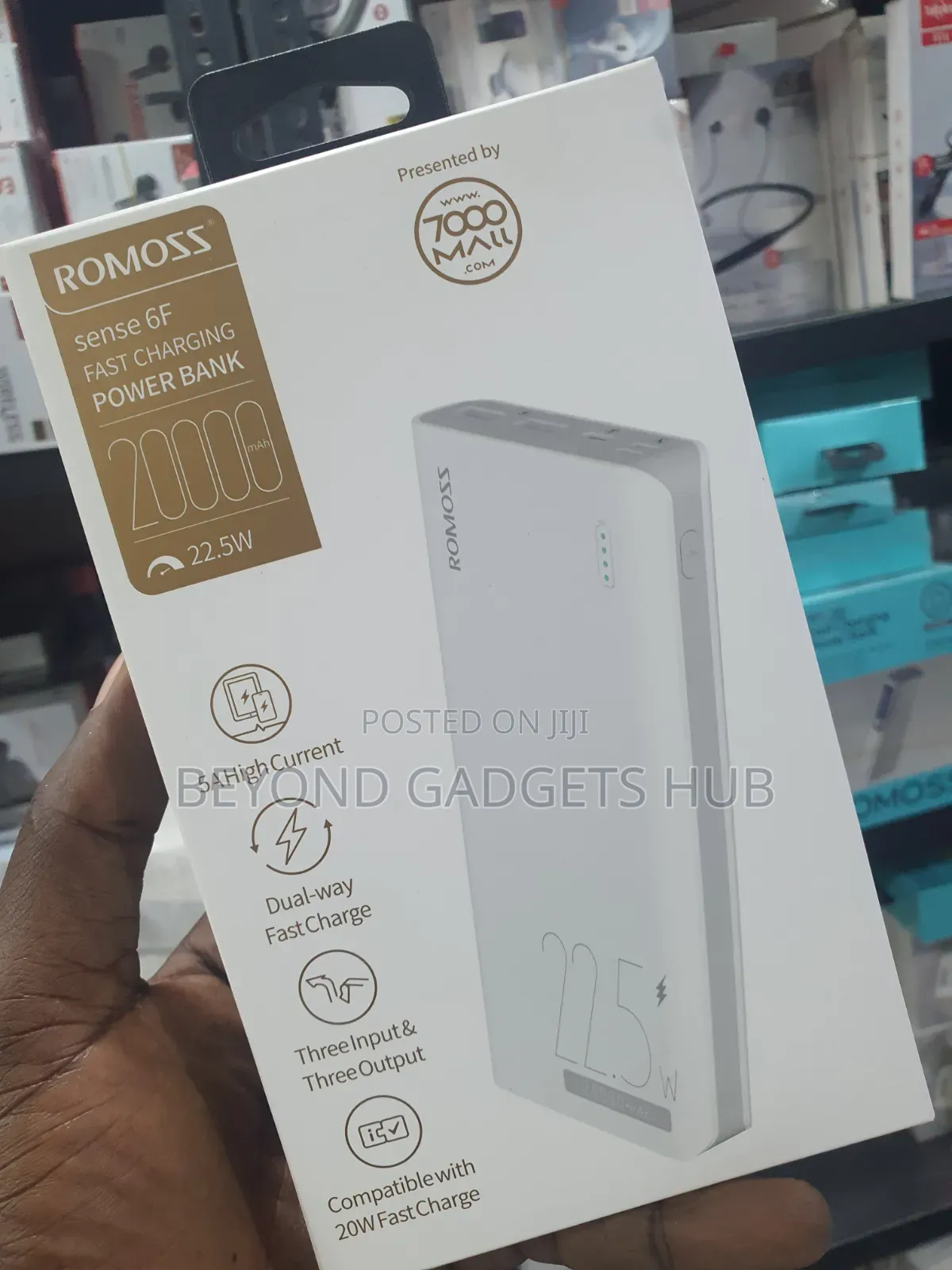 Romoss Sense 6f Fast Charging Power Bank