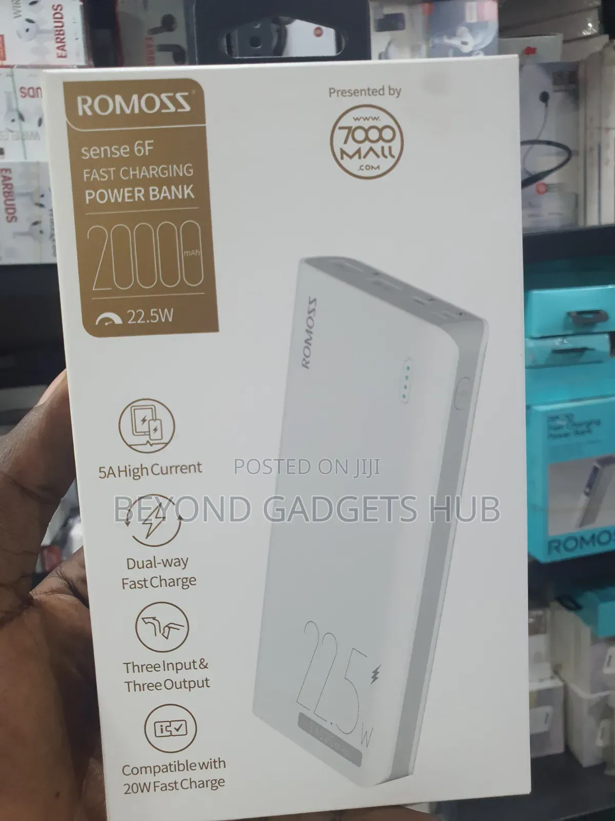Romoss Sense 6f Fast Charging Power Bank