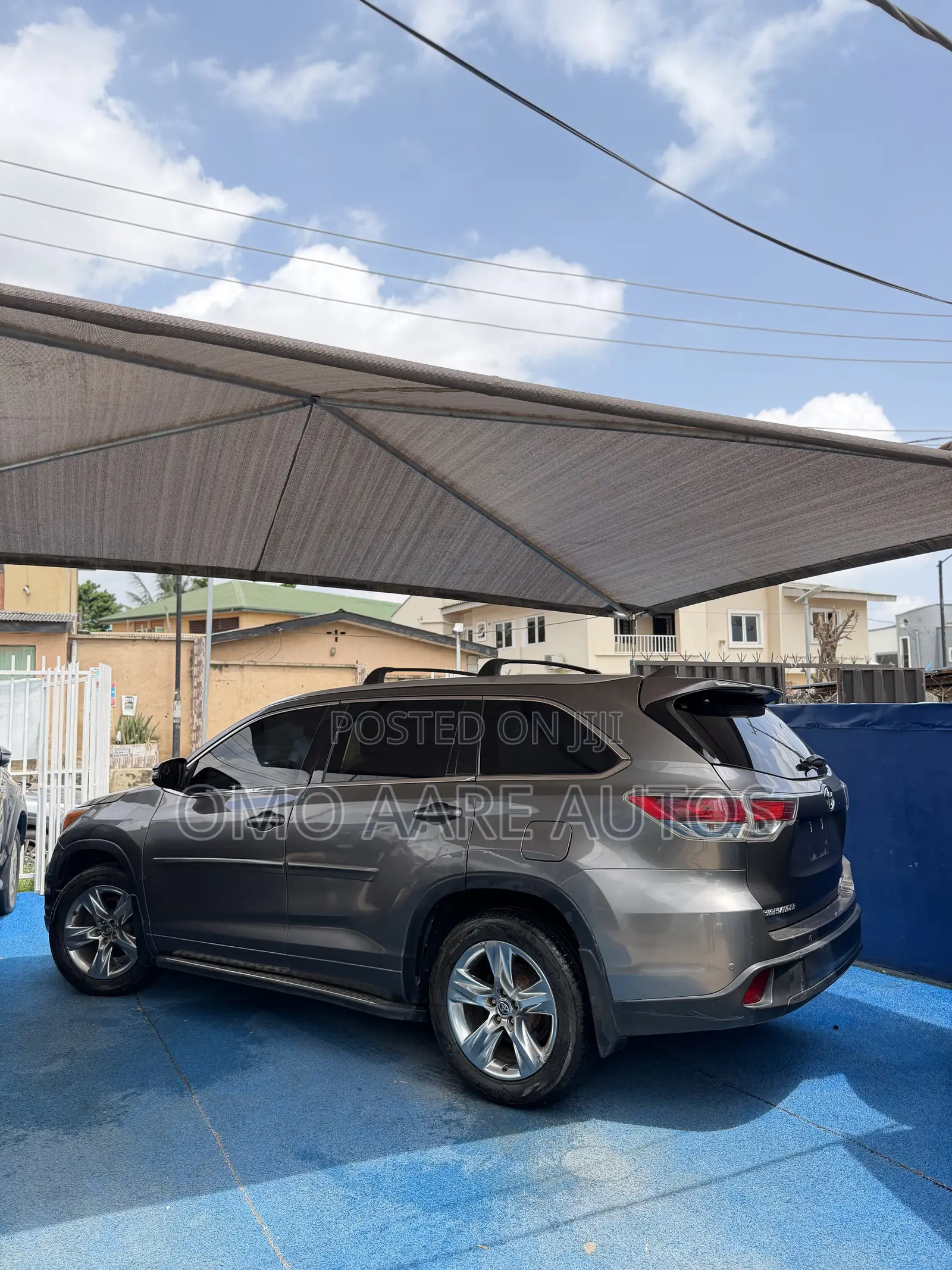 Toyota Highlander Limited V6 4x4 (3.5L 6cyl 6A) 2016 Gray