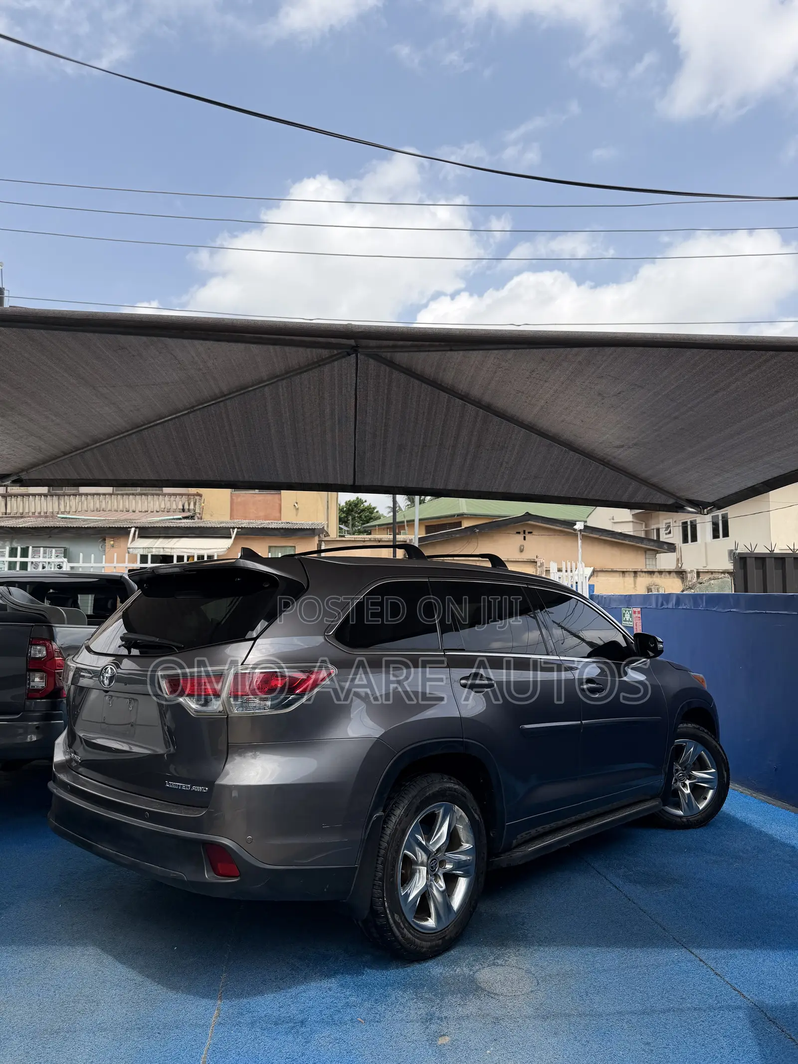 Toyota Highlander Limited V6 4x4 (3.5L 6cyl 6A) 2016 Gray