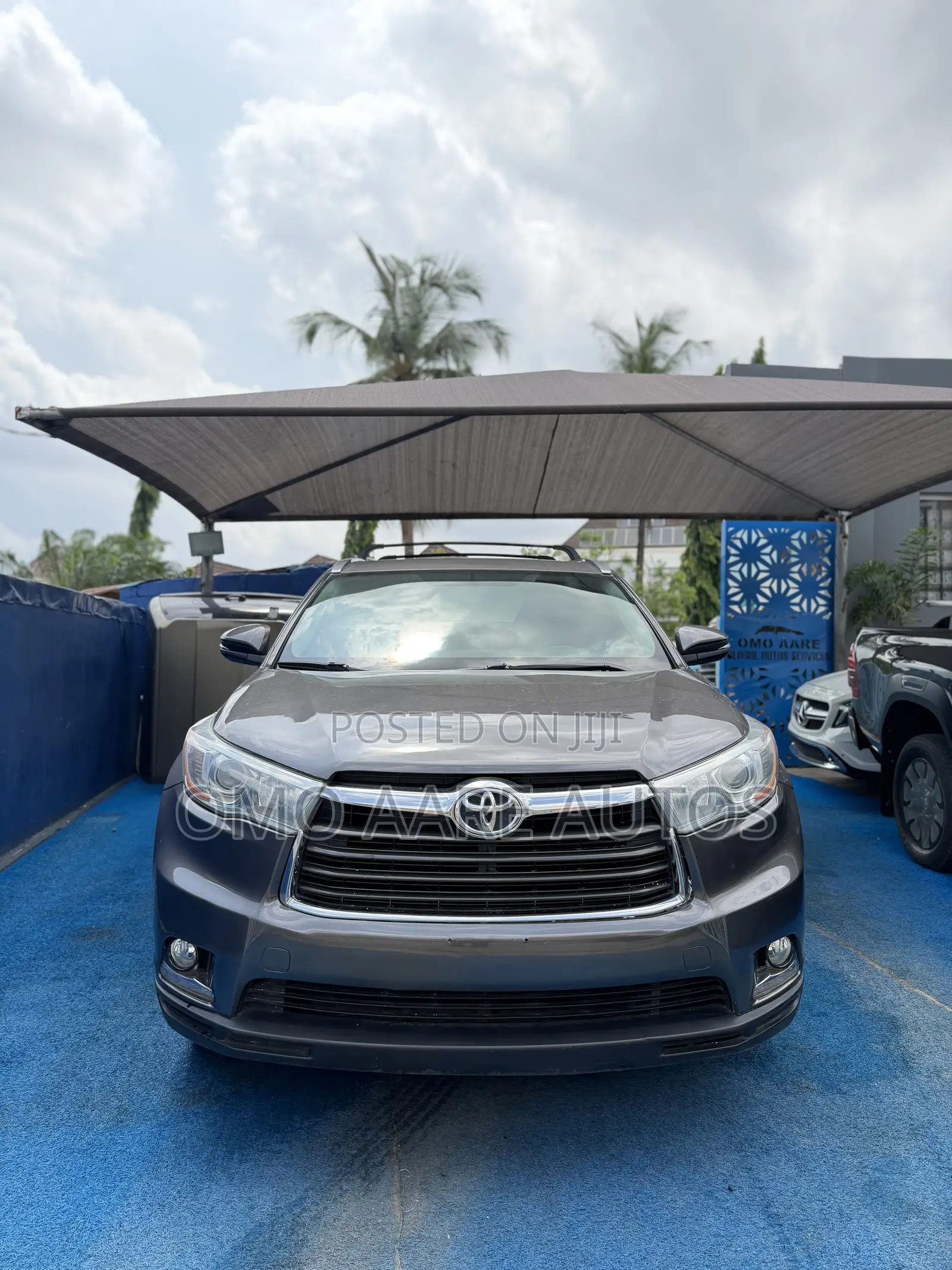 Toyota Highlander Limited V6 4x4 (3.5L 6cyl 6A) 2016 Gray
