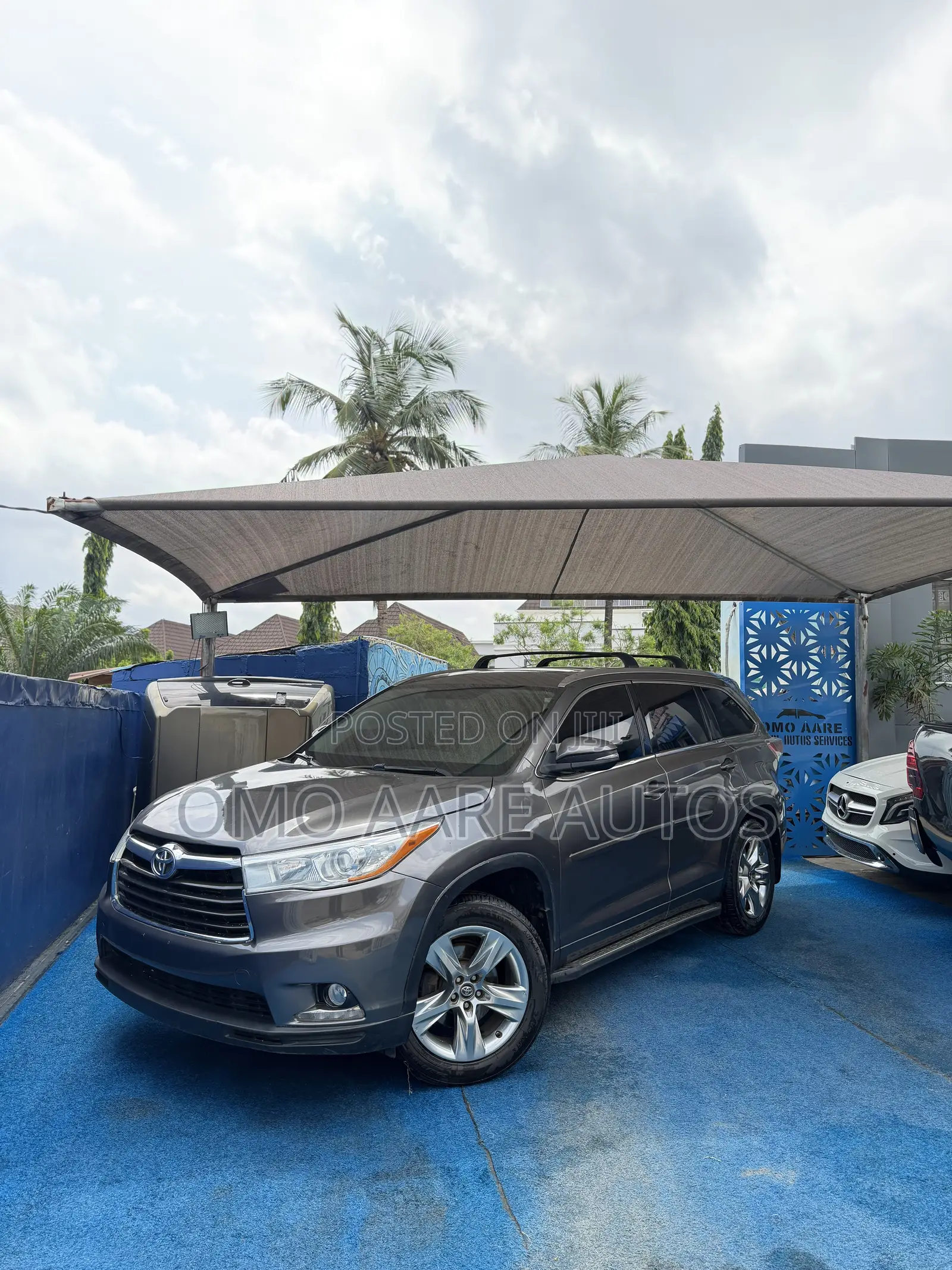 Toyota Highlander Limited V6 4x4 (3.5L 6cyl 6A) 2016 Gray