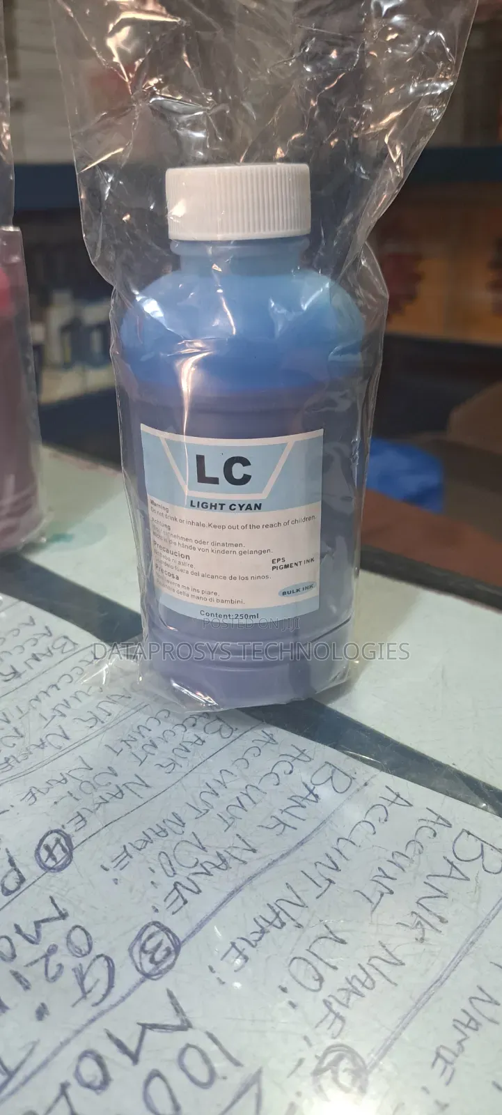 Epson Light Cyan Pigment Ink 250ml