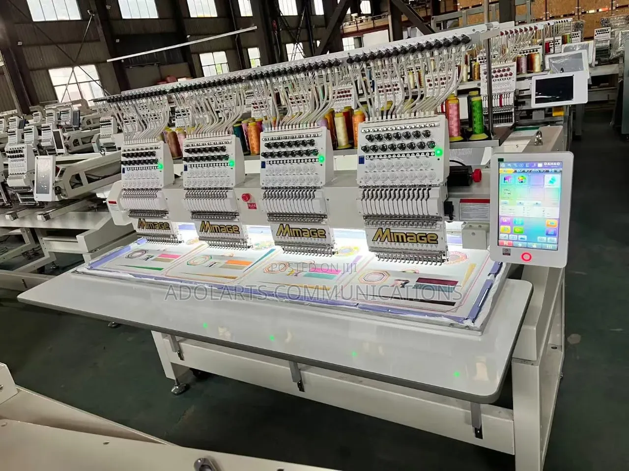 4heads Embroidery Monogram Machine