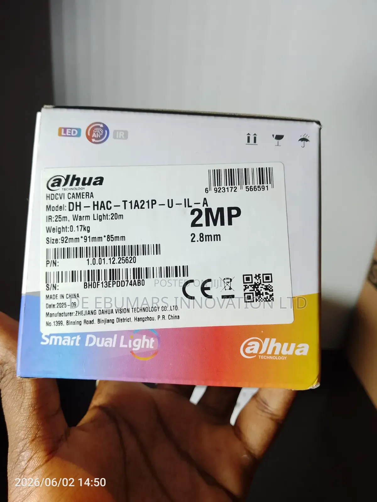 Indoor Smart Dual Light Dahua