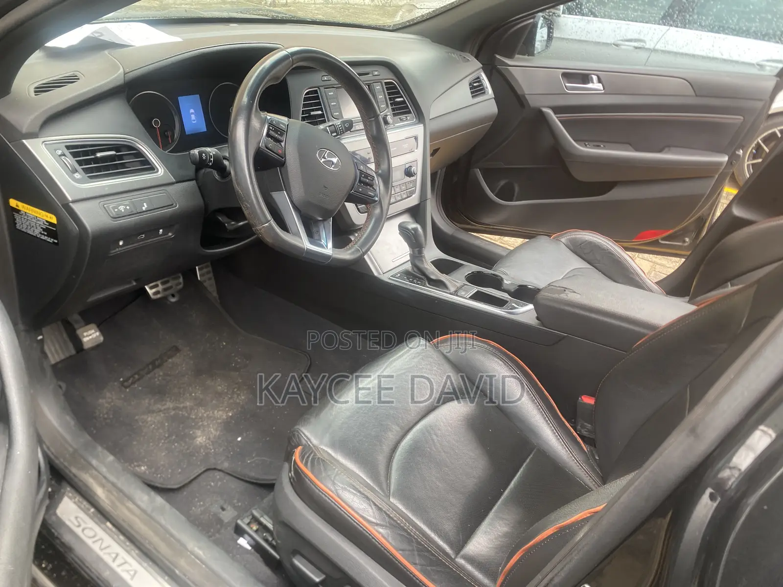Hyundai Sonata Sport 2.0T Sedan FWD (2.0L 4cyl 6A) 2016 Black