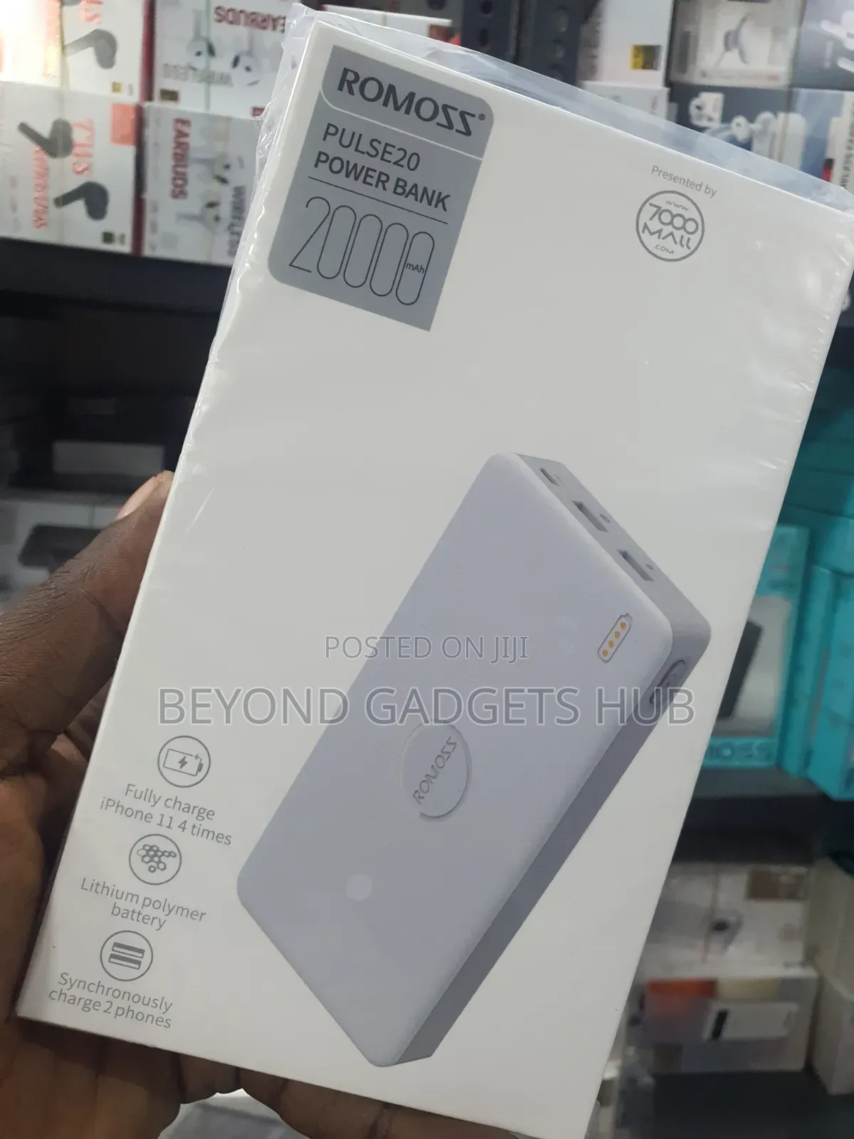 Romoss 20,000mah Pulse20 Power Bank
