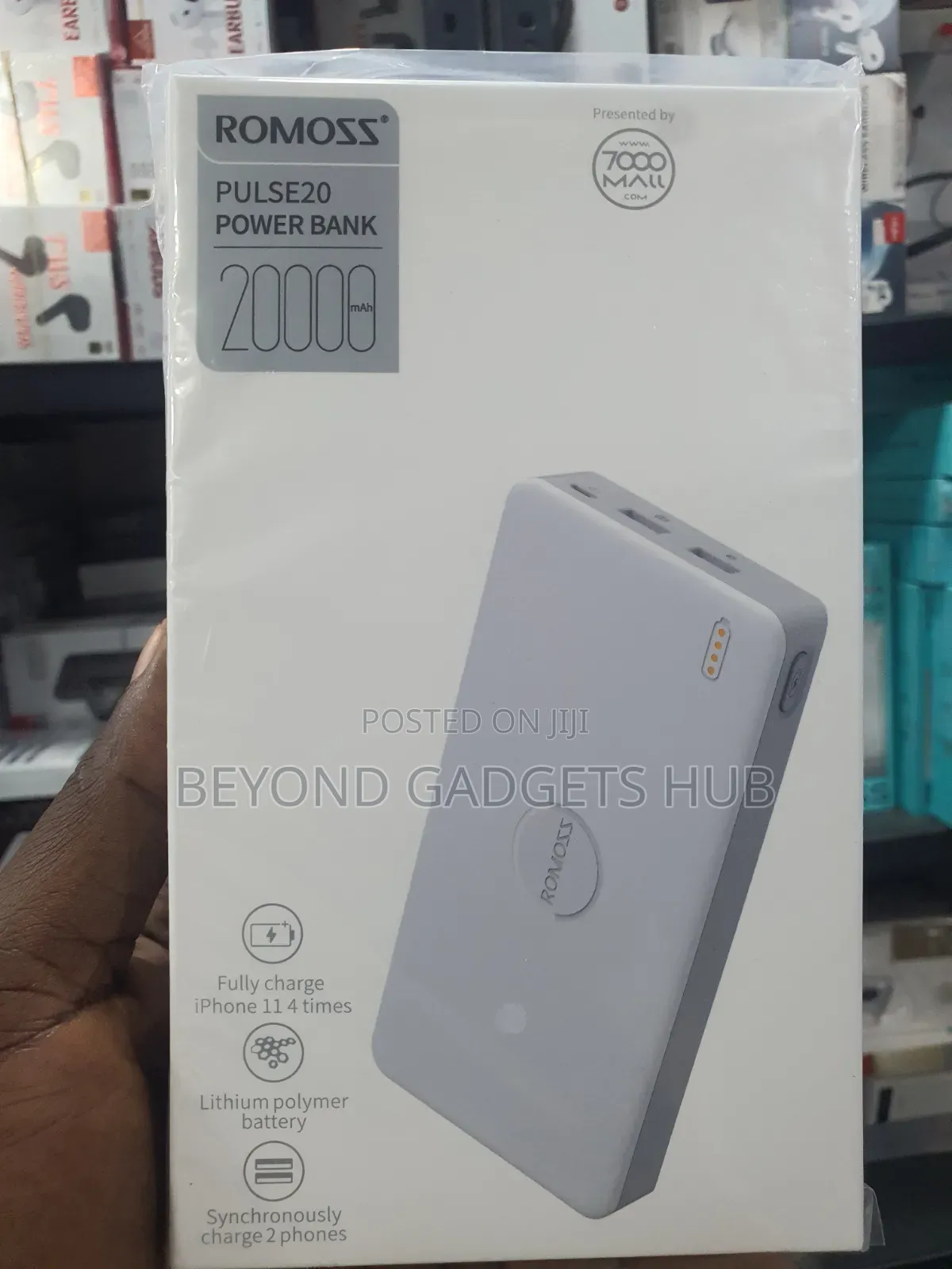 Romoss 20,000mah Pulse20 Power Bank