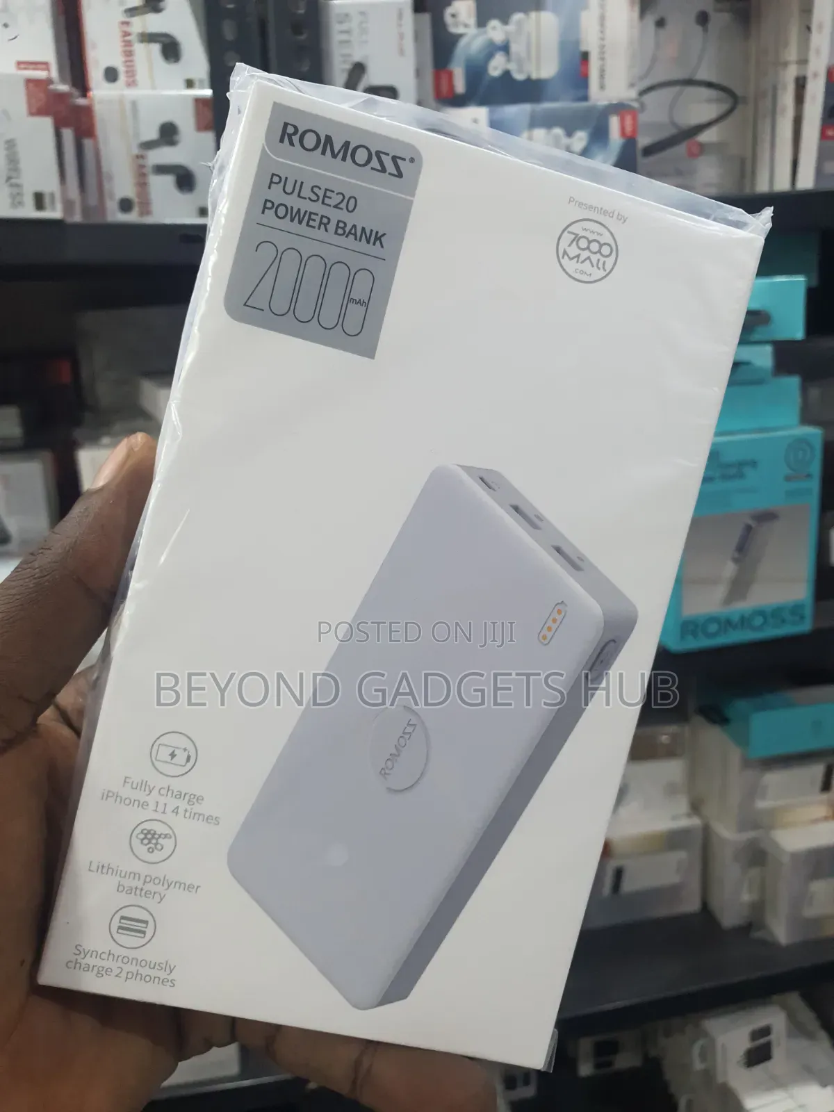 Romoss 20,000mah Pulse20 Power Bank