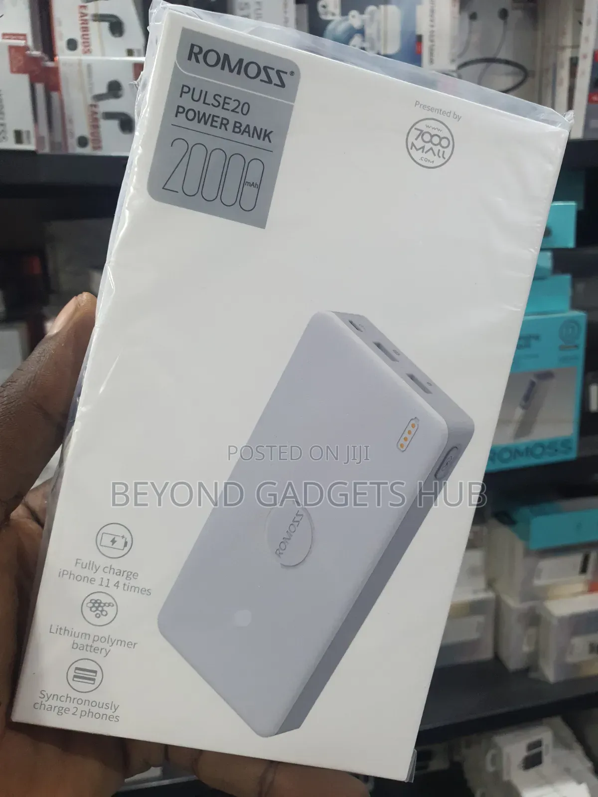 Romoss 20,000mah Pulse20 Power Bank