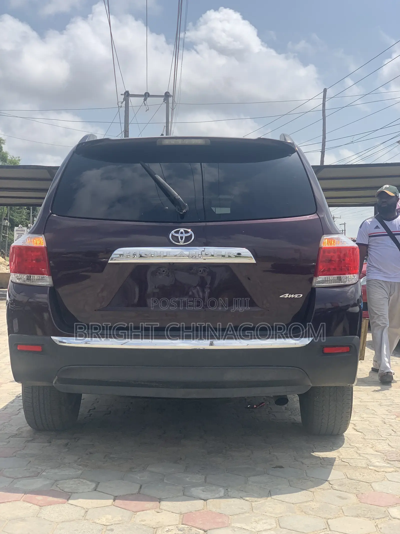 Toyota Highlander SE 2012 Red