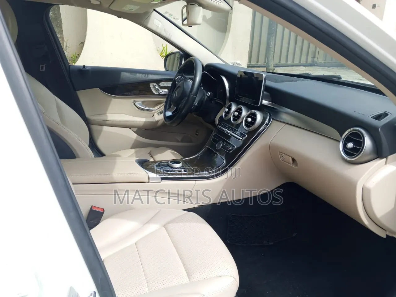 Mercedes-Benz C300 Base C300 AWD 4MATIC Sedan 2018 White