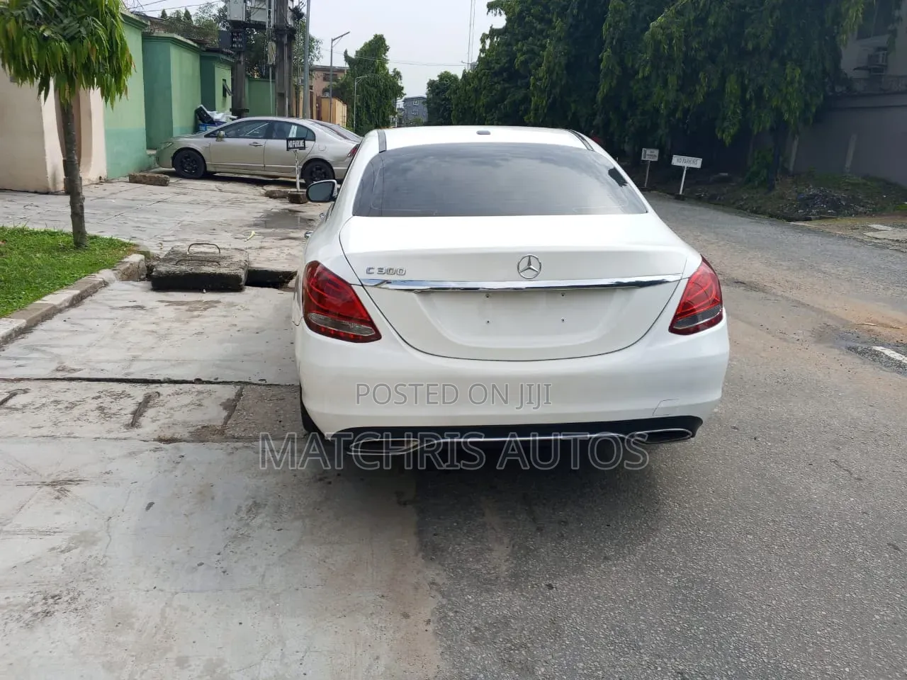 Mercedes-Benz C300 Base C300 AWD 4MATIC Sedan 2018 White