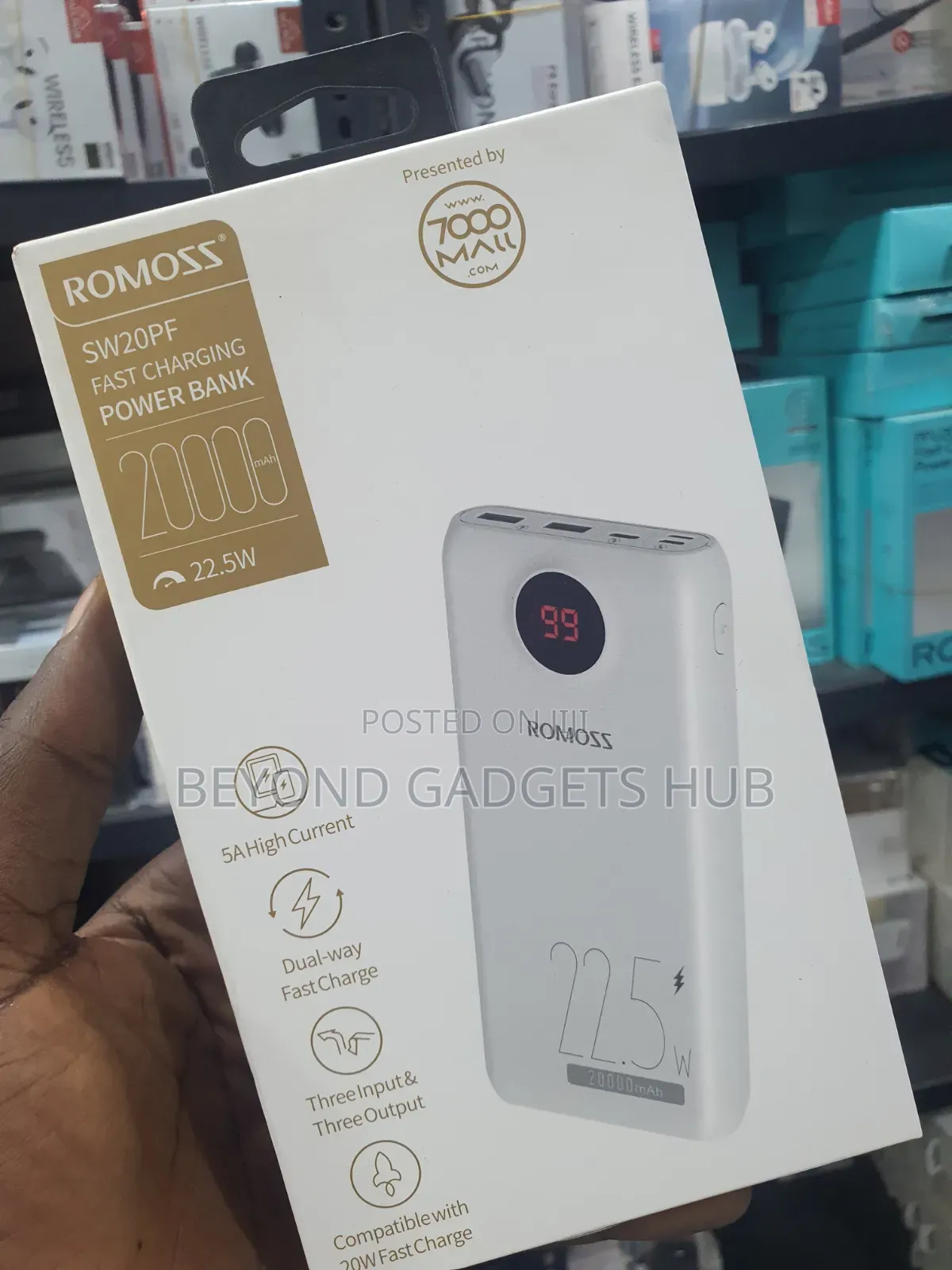 Romoss Sw20pf 20,000 Fast Charging Power Bank