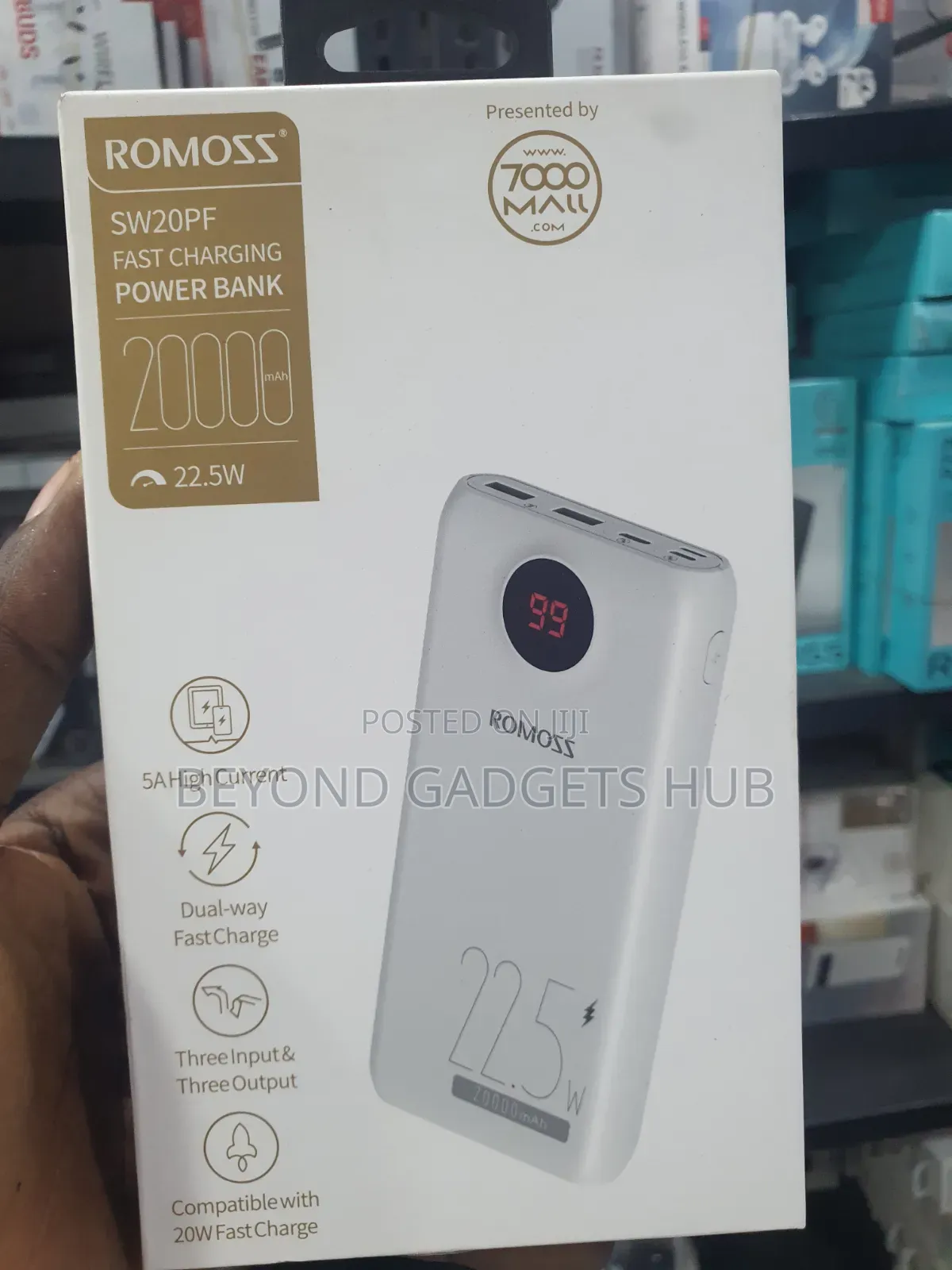Romoss Sw20pf 20,000 Fast Charging Power Bank