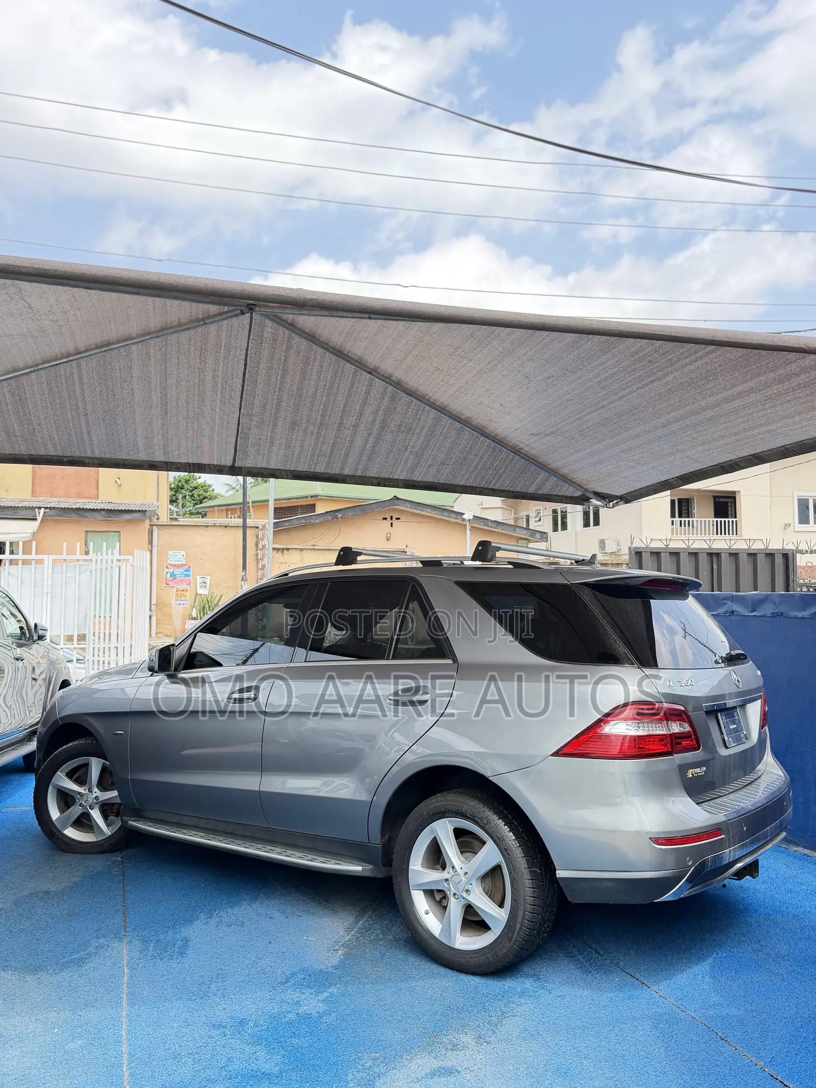 Mercedes-Benz M Class ML 350 4Matic 2012 Gray