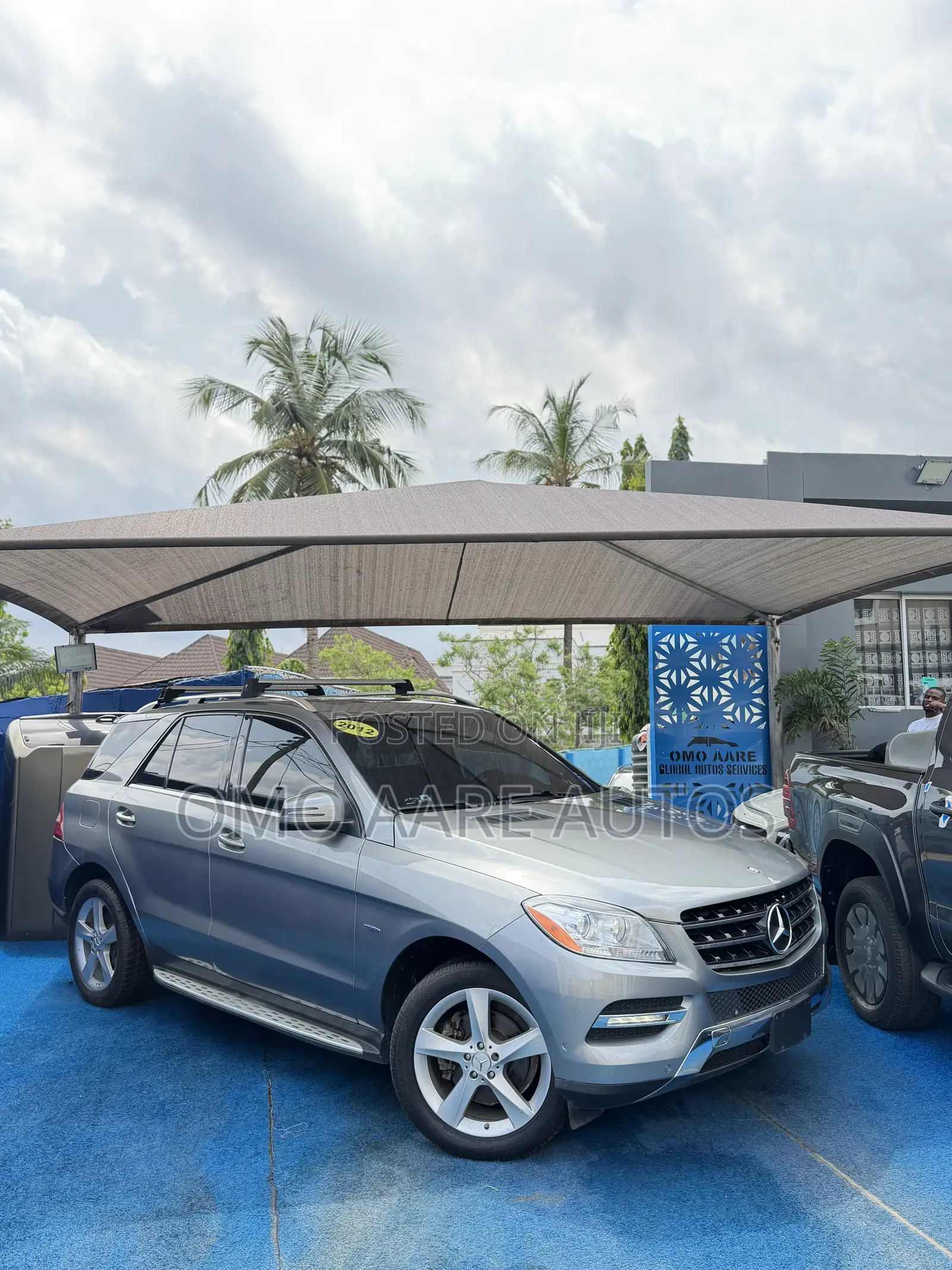 Mercedes-Benz M Class ML 350 4Matic 2012 Gray