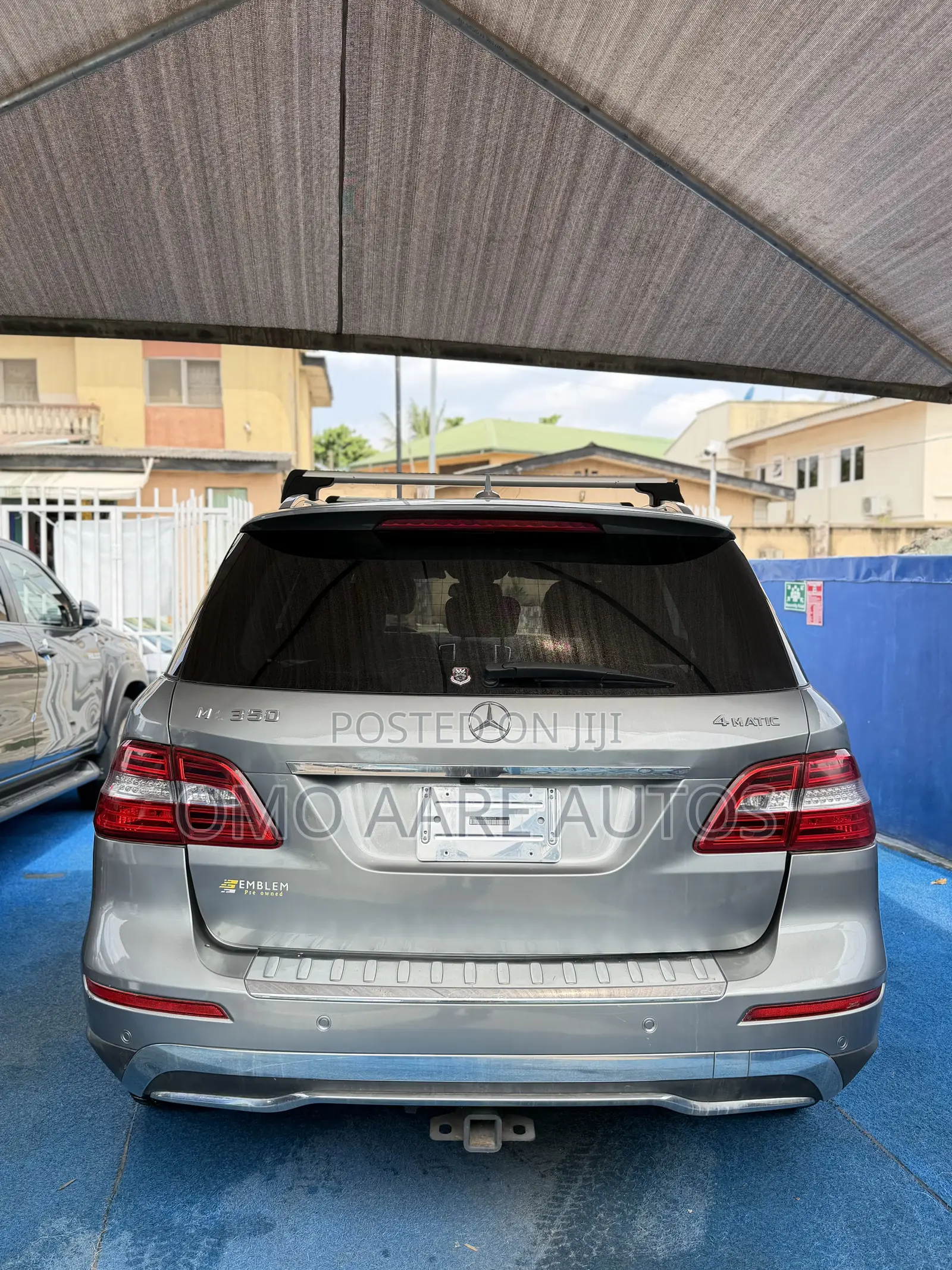 Mercedes-Benz M Class ML 350 4Matic 2012 Gray