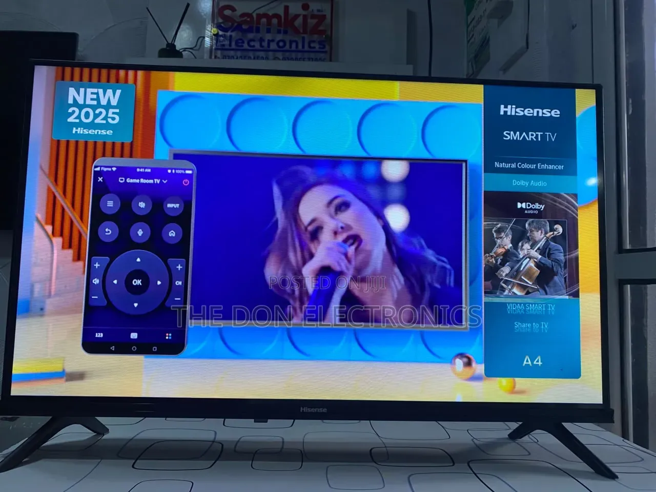 Hisense 32 Inches Full Smart Tv A4 Series (2025) Model