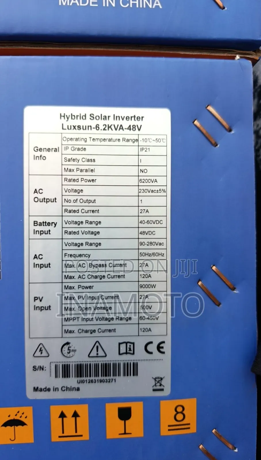 6.2kva Hybrid Inverter