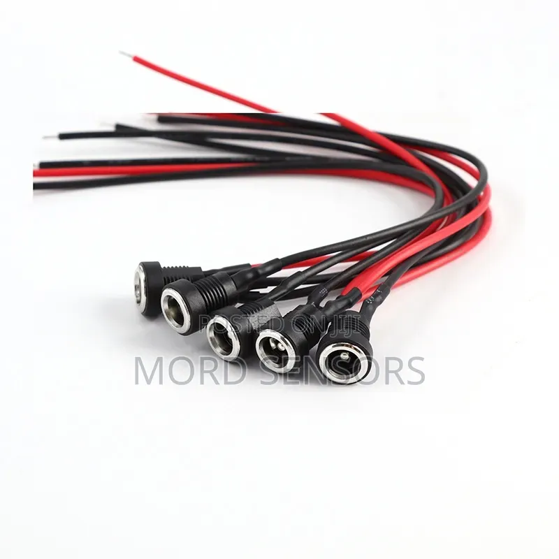 5 PCS of Wired and Without Wire 022b Dc Screw and Nut Female Connector