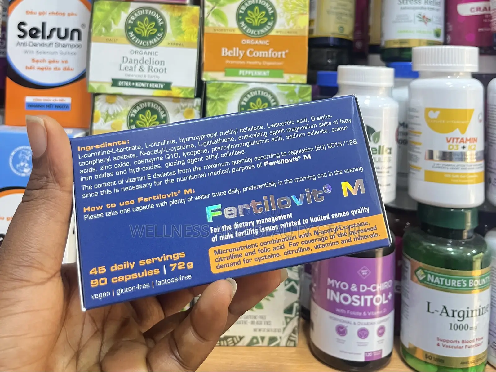Fertilovit M Male Fertility Supplement for Sperm Health Motility