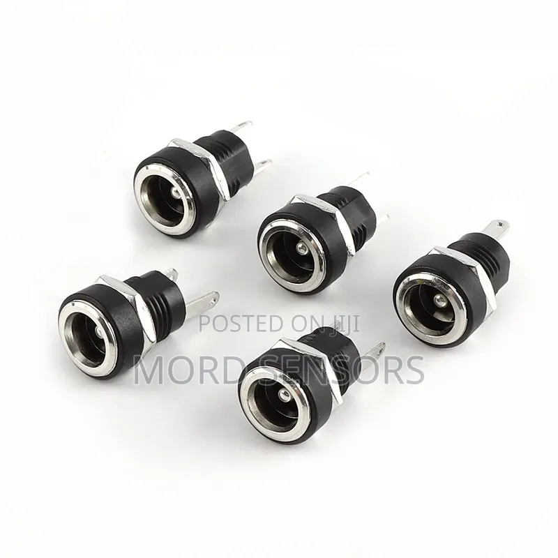 5 PCS of Wired and Without Wire 022b Dc Screw and Nut Female Connector