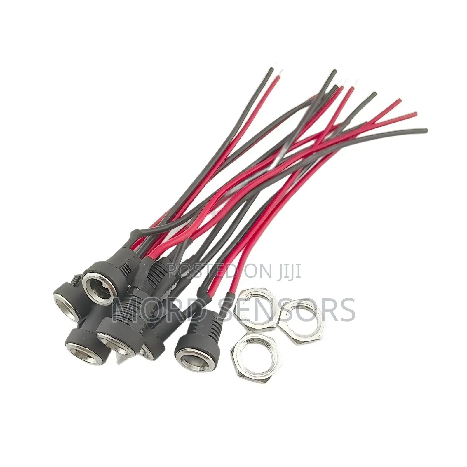 5 PCS of Wired and Without Wire 022b Dc Screw and Nut Female Connector