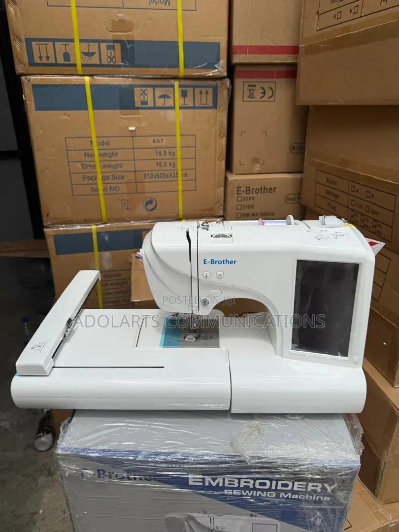 Brand New Es5 Desktop Embroidery Machine