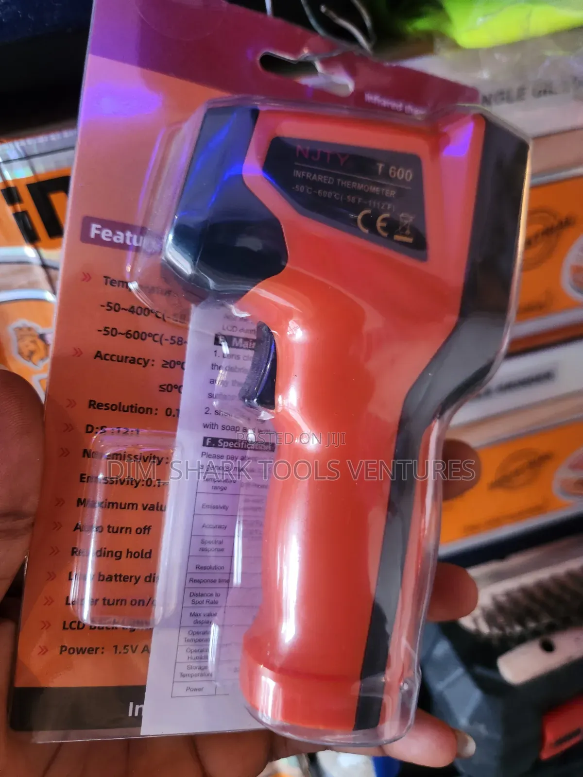 Njty T600 Infrared Thermometer