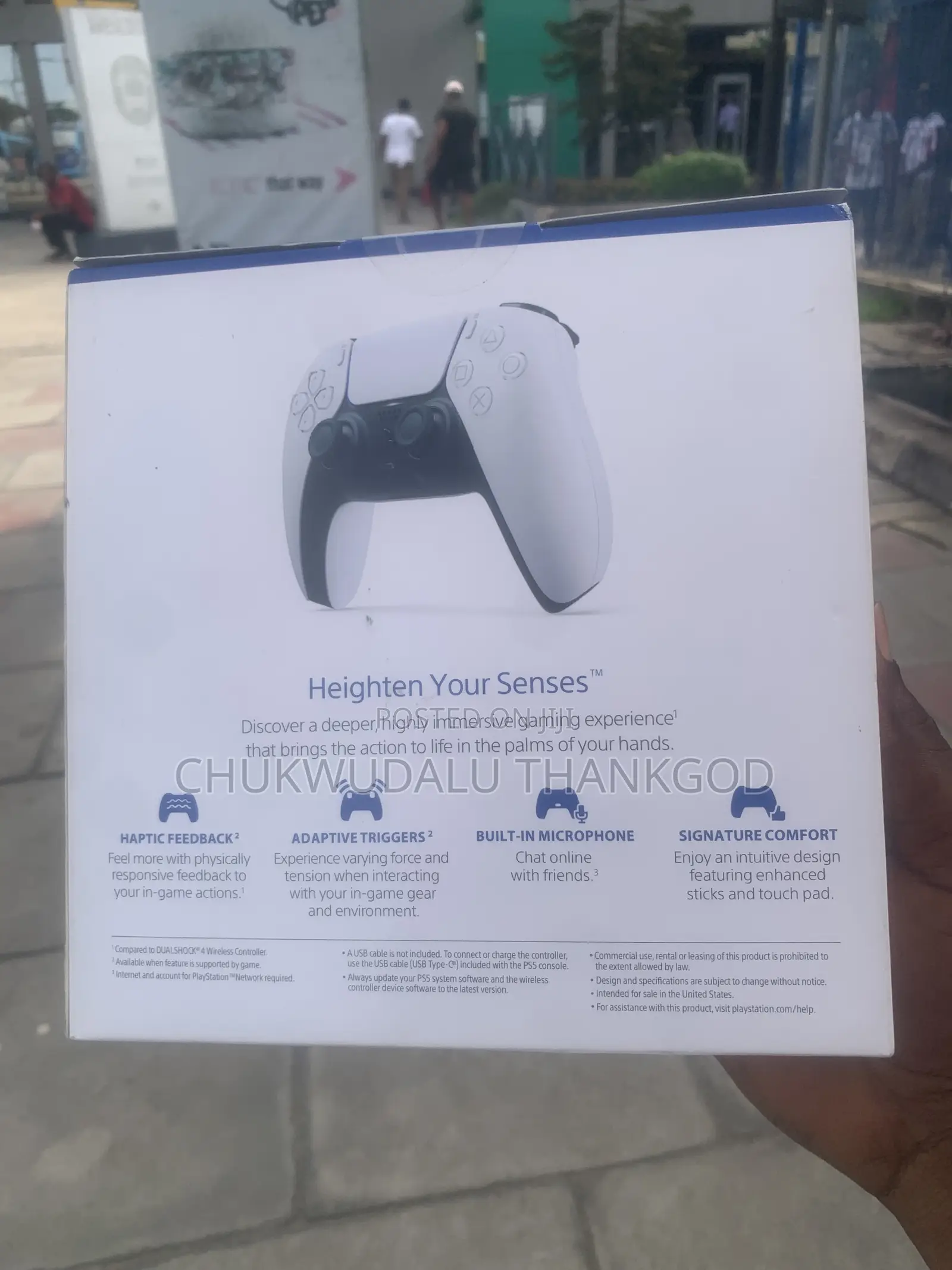 Sony Ps5 Controller- Dualsense Wireless Pad- Playstation5
